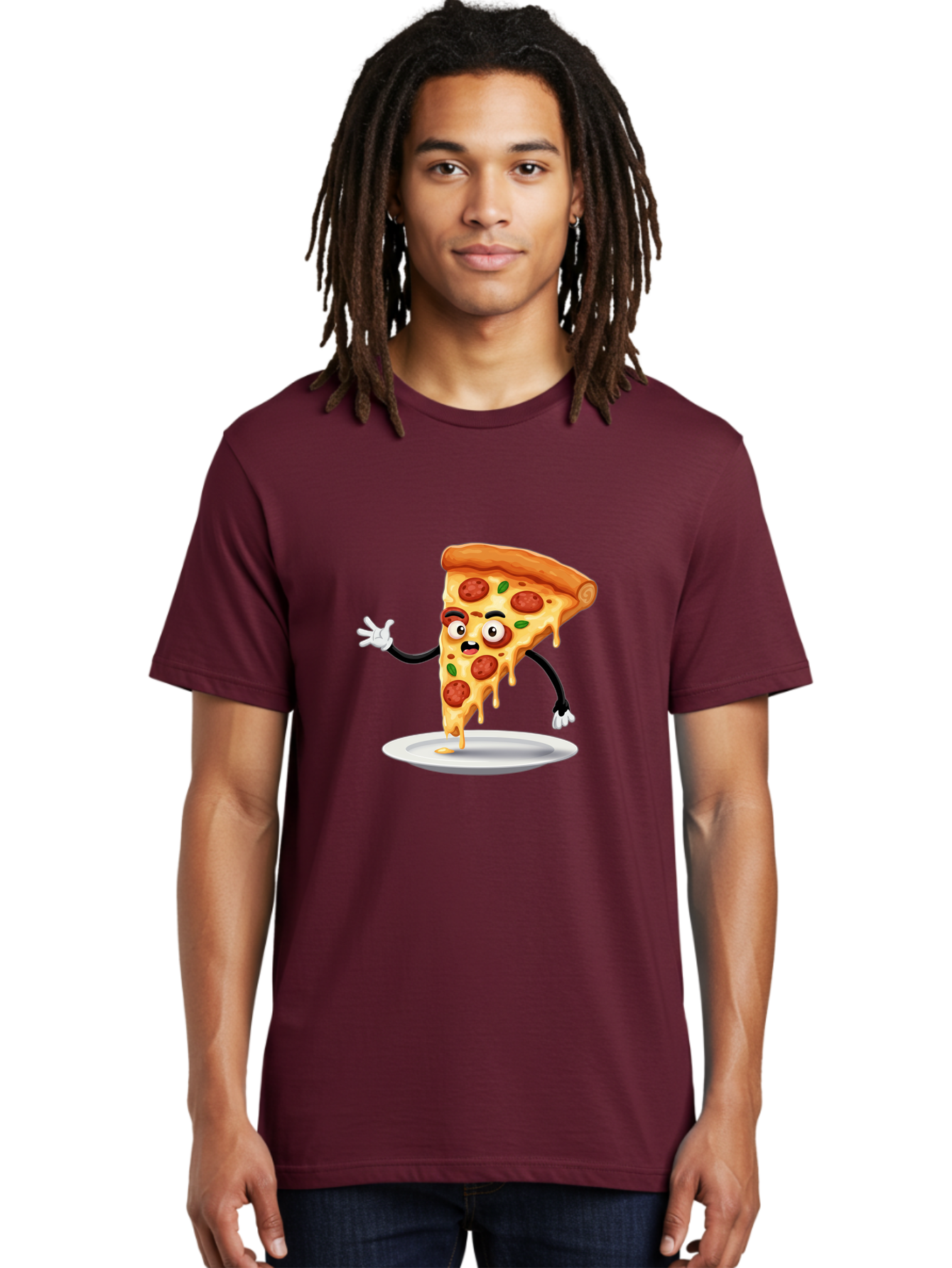 Pizza-Slice-1 Men'S Graphic Tee, 100% Cotton, Comfortable Casual Summer Wear, Machine Washable, Vintage Camera, Old Camera, Antique Camera, Black Camera, Classic Photography, Photography Equipment, Nostalgic Device, Film Camera, Camera Art Ban167