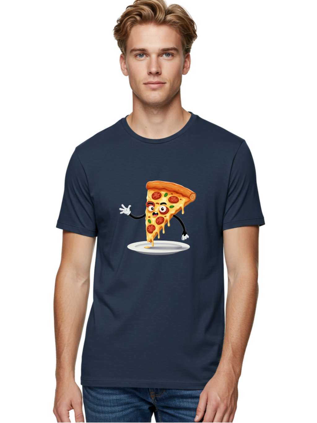 Pizza-Slice-1 Men'S Graphic Tee, 100% Cotton, Comfortable Casual Summer Wear, Machine Washable, Vintage Camera, Old Camera, Antique Camera, Black Camera, Classic Photography, Photography Equipment, Nostalgic Device, Film Camera, Camera Art Ban167