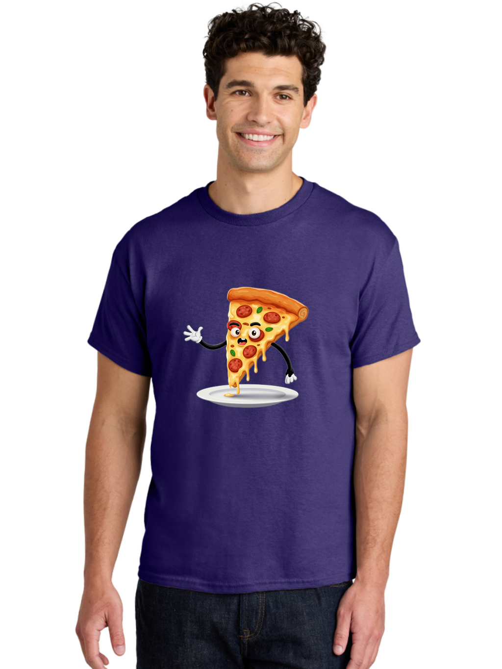 Pizza-Slice-1 Men'S Graphic Tee, 100% Cotton, Comfortable Casual Summer Wear, Machine Washable, Vintage Camera, Old Camera, Antique Camera, Black Camera, Classic Photography, Photography Equipment, Nostalgic Device, Film Camera, Camera Art Ban167
