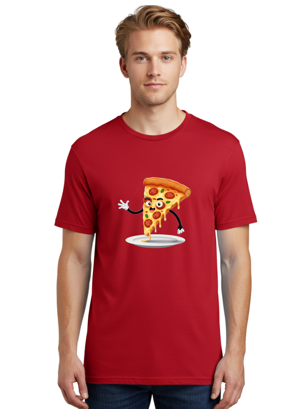 Pizza-Slice-1 Men'S Graphic Tee, 100% Cotton, Comfortable Casual Summer Wear, Machine Washable, Vintage Camera, Old Camera, Antique Camera, Black Camera, Classic Photography, Photography Equipment, Nostalgic Device, Film Camera, Camera Art Ban167