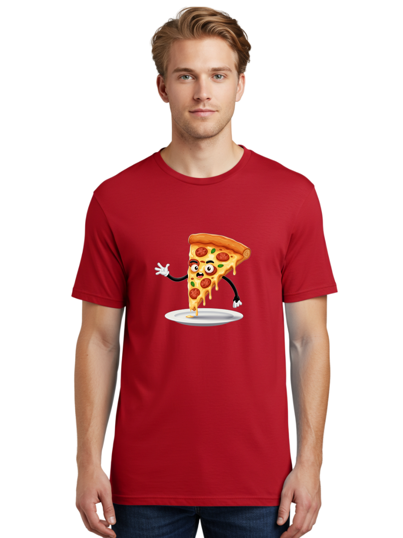 Pizza-Slice-1 Men'S Graphic Tee, 100% Cotton, Comfortable Casual Summer Wear, Machine Washable, Vintage Camera, Old Camera, Antique Camera, Black Camera, Classic Photography, Photography Equipment, Nostalgic Device, Film Camera, Camera Art Ban167