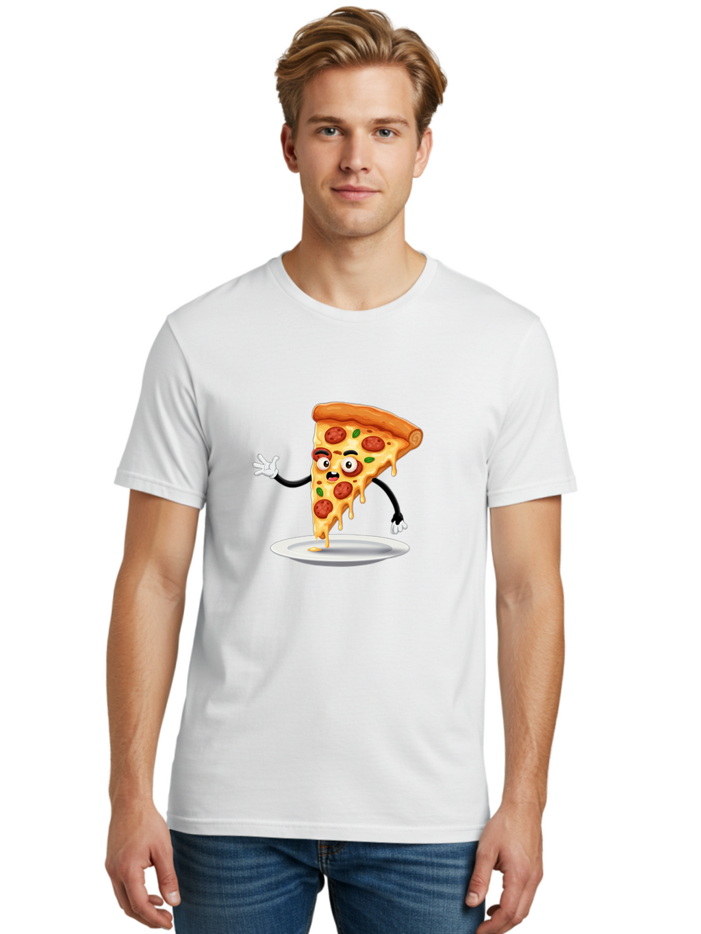 Pizza-Slice-1 Men'S Graphic Tee, 100% Cotton, Comfortable Casual Summer Wear, Machine Washable, Vintage Camera, Old Camera, Antique Camera, Black Camera, Classic Photography, Photography Equipment, Nostalgic Device, Film Camera, Camera Art Ban167