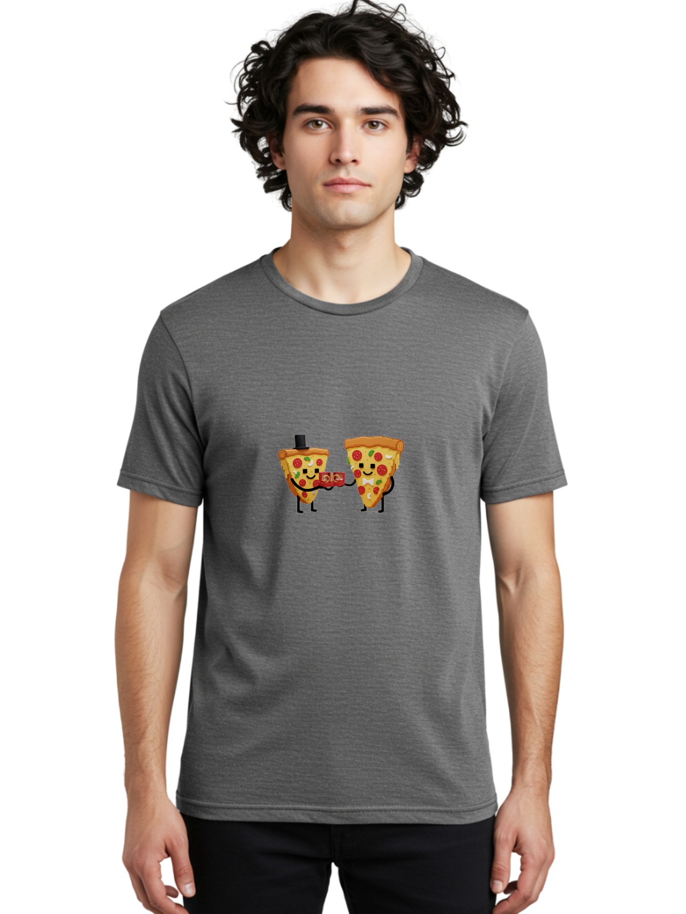 Pizza-Slice-Pals Men'S Graphic Tee, 100% Cotton, Comfortable Casual Summer Wear, Machine Washable, Vintage Camera, Old Camera, Antique Camera, Black Camera, Classic Photography, Photography Equipment, Nostalgic Device, Film Camera, Camera Art Ban170