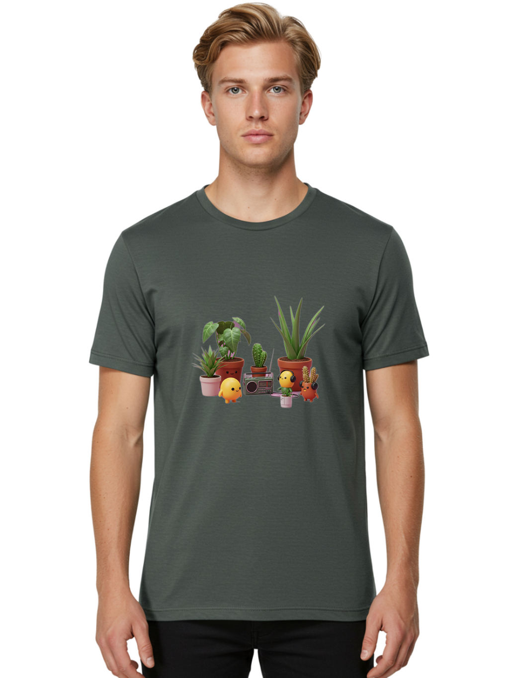 Plants-And-Characters Men'S Graphic Tee, 100% Cotton, Comfortable Casual Summer Wear, Machine Washable, Vintage Camera, Old Camera, Antique Camera, Black Camera, Classic Photography, Photography Equipment, Nostalgic Device, Film Camera, Ban173