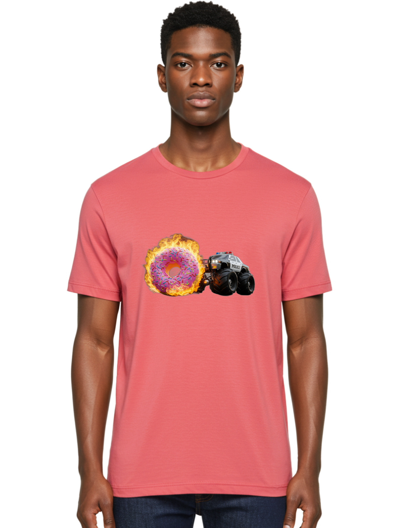 Police Men'S Graphic Tee, 100% Cotton, Comfortable Casual Summer Wear, Machine Washable, Vintage Camera, Old Camera, Antique Camera, Black Camera, Classic Photography, Photography Equipment, Nostalgic Device, Film Camera, Camera Art Ban178