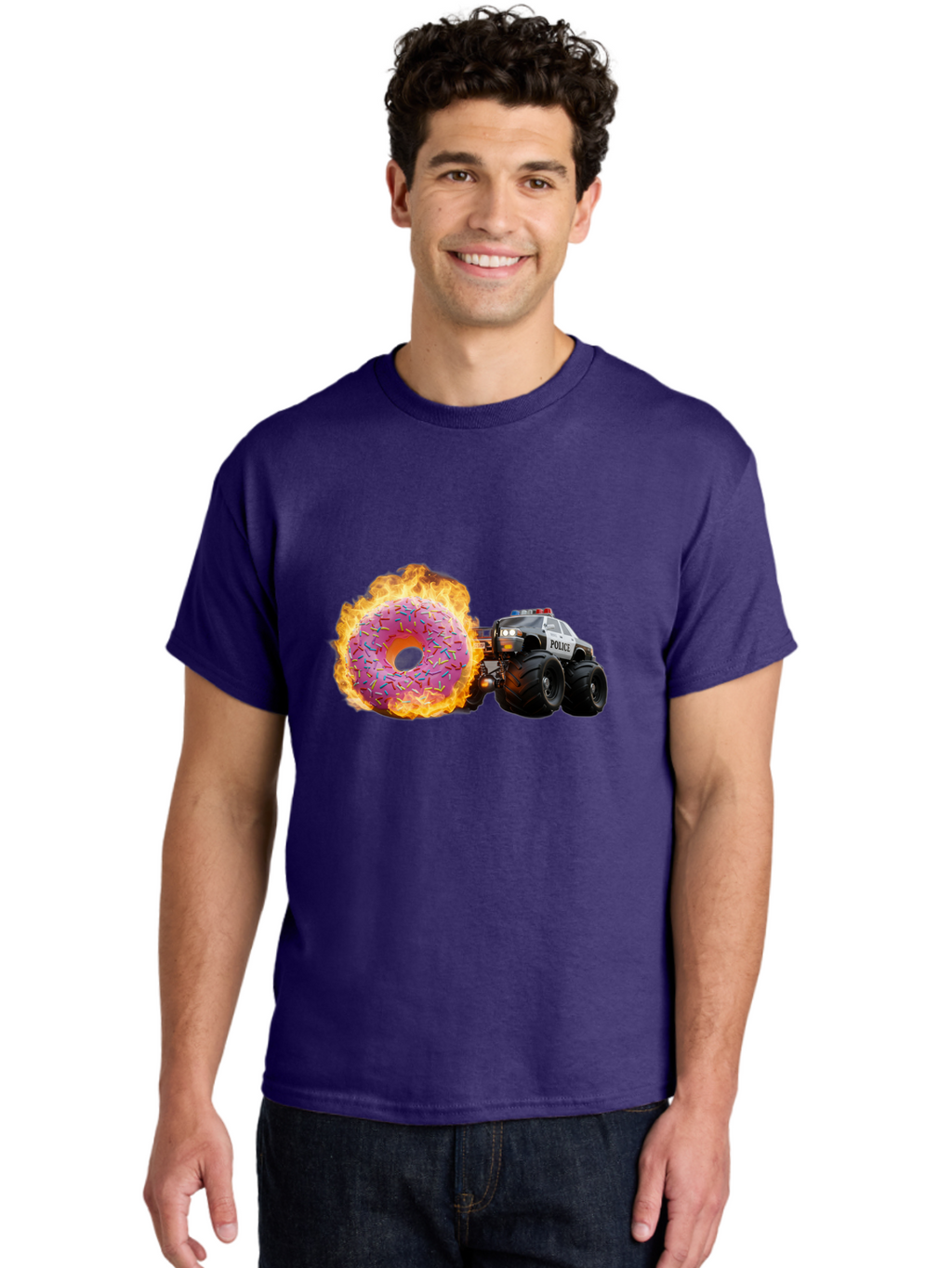 Police Men'S Graphic Tee, 100% Cotton, Comfortable Casual Summer Wear, Machine Washable, Vintage Camera, Old Camera, Antique Camera, Black Camera, Classic Photography, Photography Equipment, Nostalgic Device, Film Camera, Camera Art Ban178