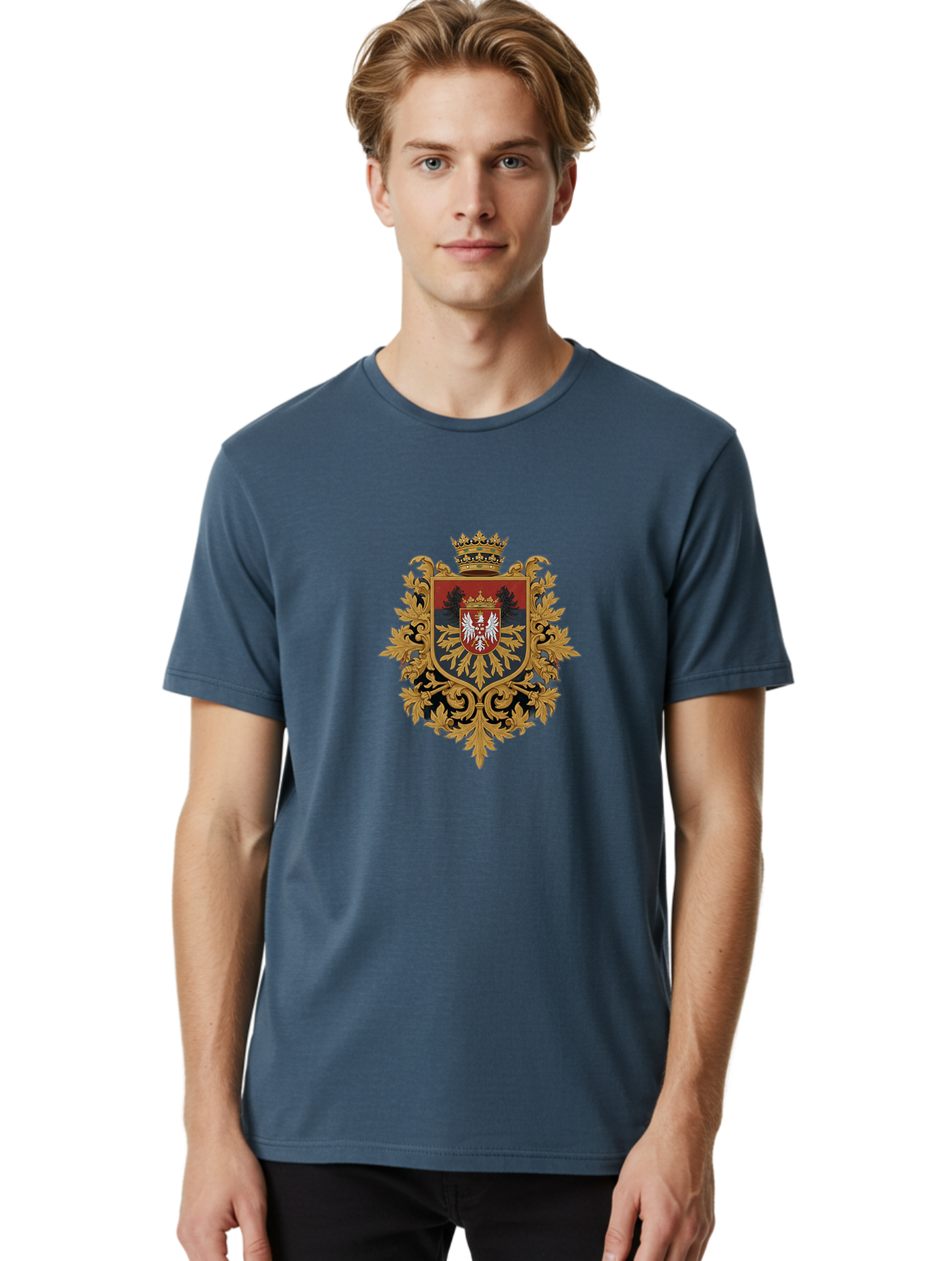 Polish-Coat-Of-Arms Men'S Graphic Tee, 100% Cotton, Comfortable Casual Summer Wear, Machine Washable, Vintage Camera, Old Camera, Antique Camera, Black Camera, Classic Photography, Photography Equipment, Nostalgic Device, Film Camera, Ban179