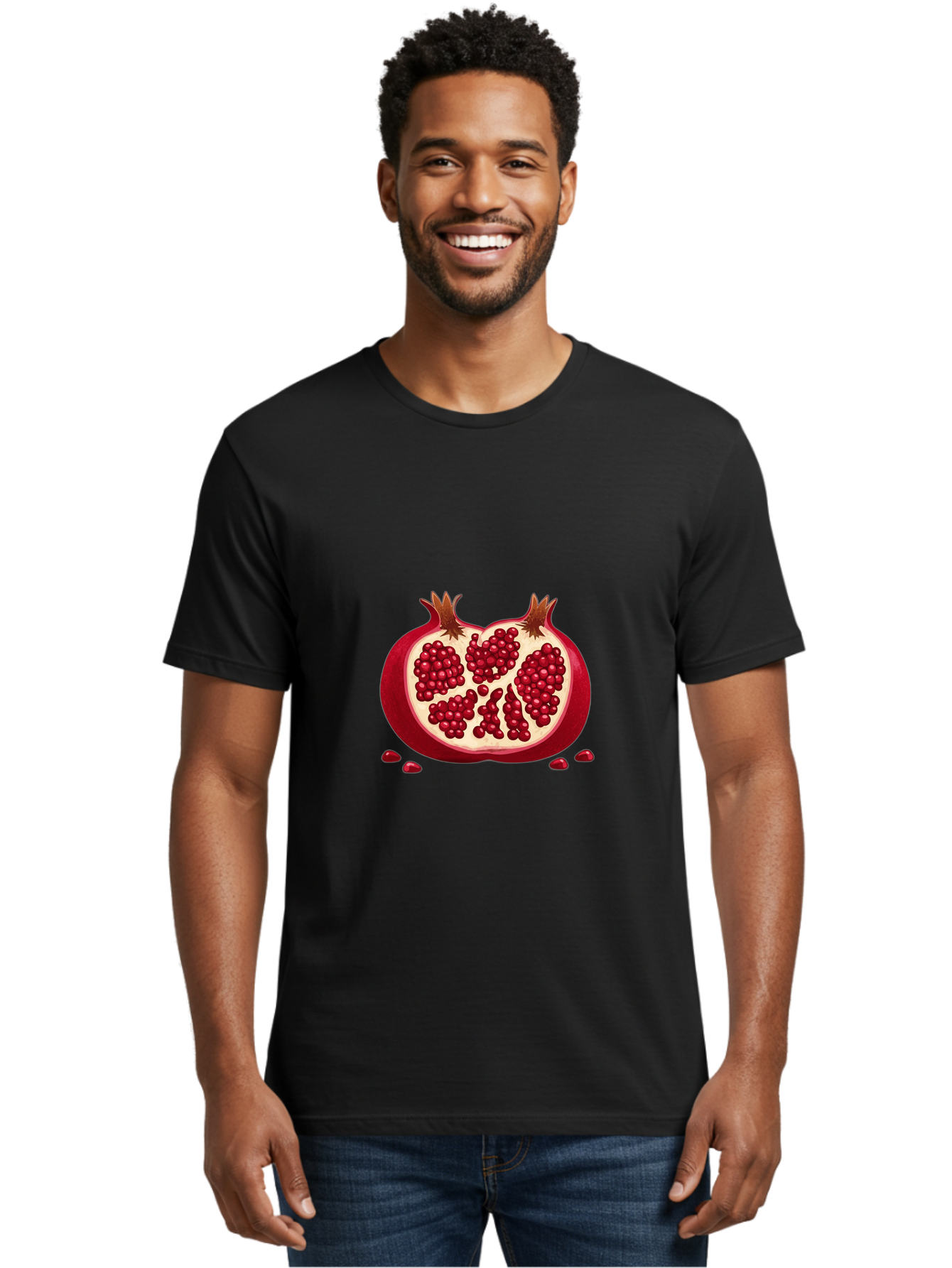 Pomegranate Men'S Graphic Tee, 100% Cotton, Comfortable Casual Summer Wear, Machine Washable, Vintage Camera, Old Camera, Antique Camera, Black Camera, Classic Photography, Photography Equipment, Nostalgic Device, Film Camera, Camera Art Ban181