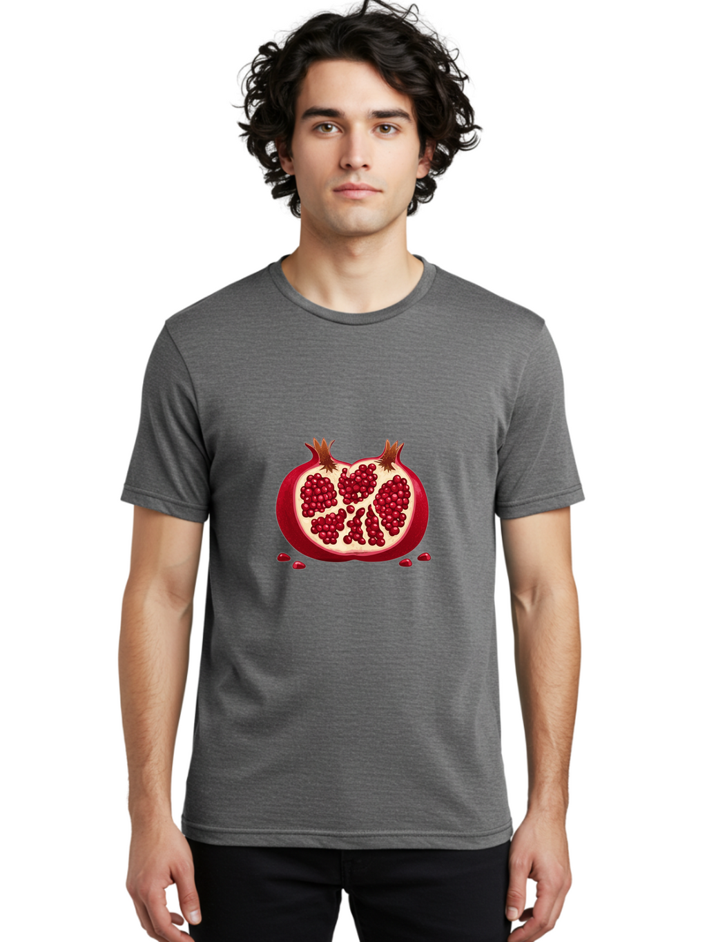 Pomegranate Men'S Graphic Tee, 100% Cotton, Comfortable Casual Summer Wear, Machine Washable, Vintage Camera, Old Camera, Antique Camera, Black Camera, Classic Photography, Photography Equipment, Nostalgic Device, Film Camera, Camera Art Ban181