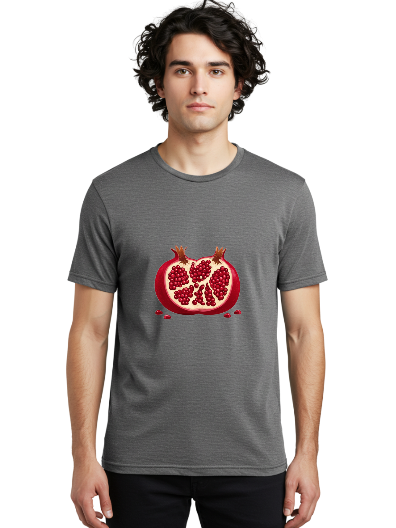 Pomegranate Men'S Graphic Tee, 100% Cotton, Comfortable Casual Summer Wear, Machine Washable, Vintage Camera, Old Camera, Antique Camera, Black Camera, Classic Photography, Photography Equipment, Nostalgic Device, Film Camera, Camera Art Ban181