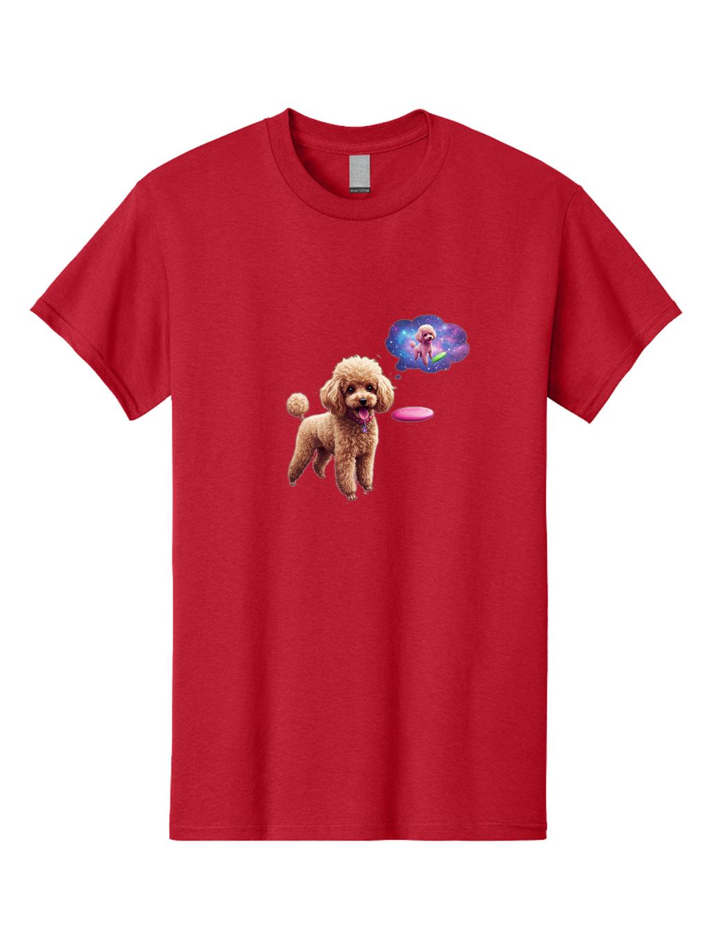 Poodle-In-Space Men'S Graphic Tee, 100% Cotton, Comfortable Casual Summer Wear, Machine Washable, Vintage Camera, Old Camera, Antique Camera, Black Camera, Classic Photography, Photography Equipment, Nostalgic Device, Film Camera, Camera Art Ban182