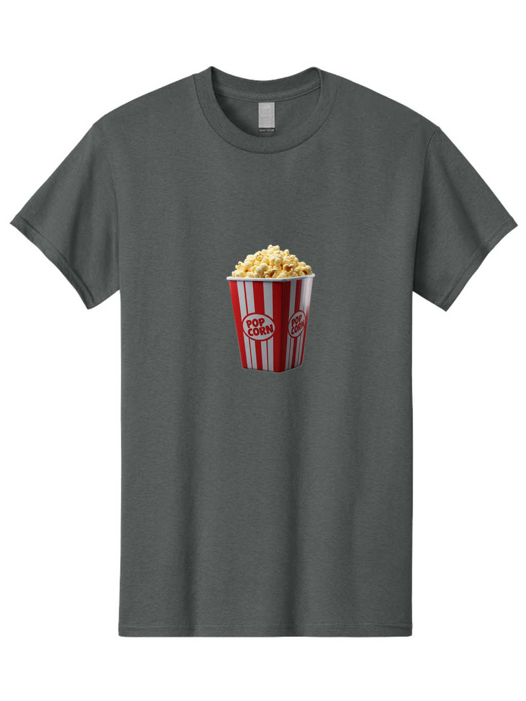 Pop-Corn-2 Men'S Graphic Tee, 100% Cotton, Comfortable Casual Summer Wear, Machine Washable, Vintage Camera, Old Camera, Antique Camera, Black Camera, Classic Photography, Photography Equipment, Nostalgic Device, Film Camera, Camera Art Ban184