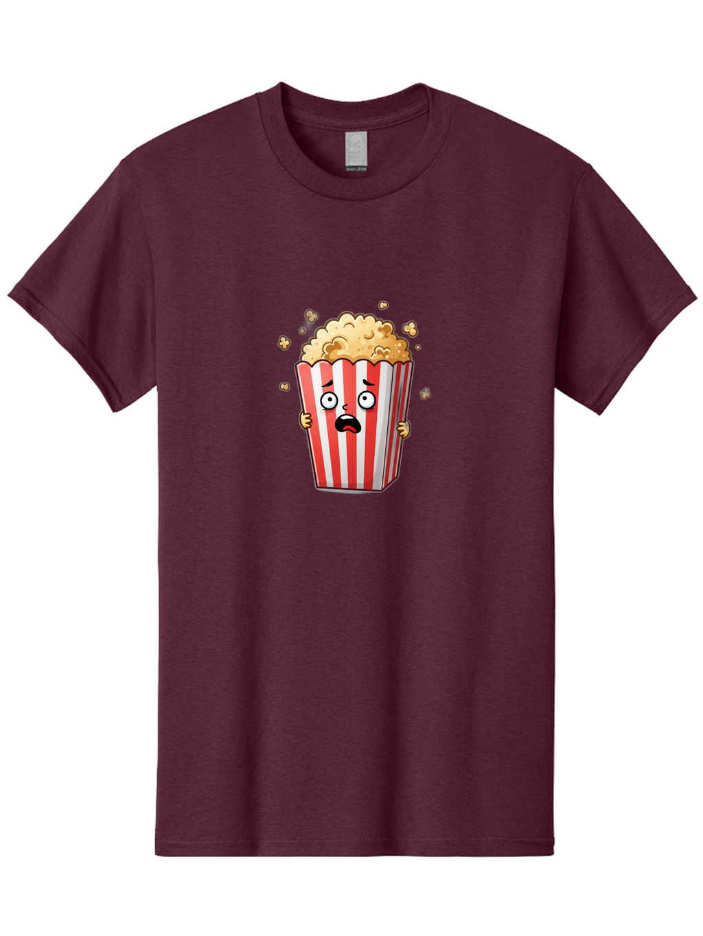 Popcorn-Bucket Men'S Graphic Tee, 100% Cotton, Comfortable Casual Summer Wear, Machine Washable, Vintage Camera, Old Camera, Antique Camera, Black Camera, Classic Photography, Photography Equipment, Nostalgic Device, Film Camera, Camera Art Ban191