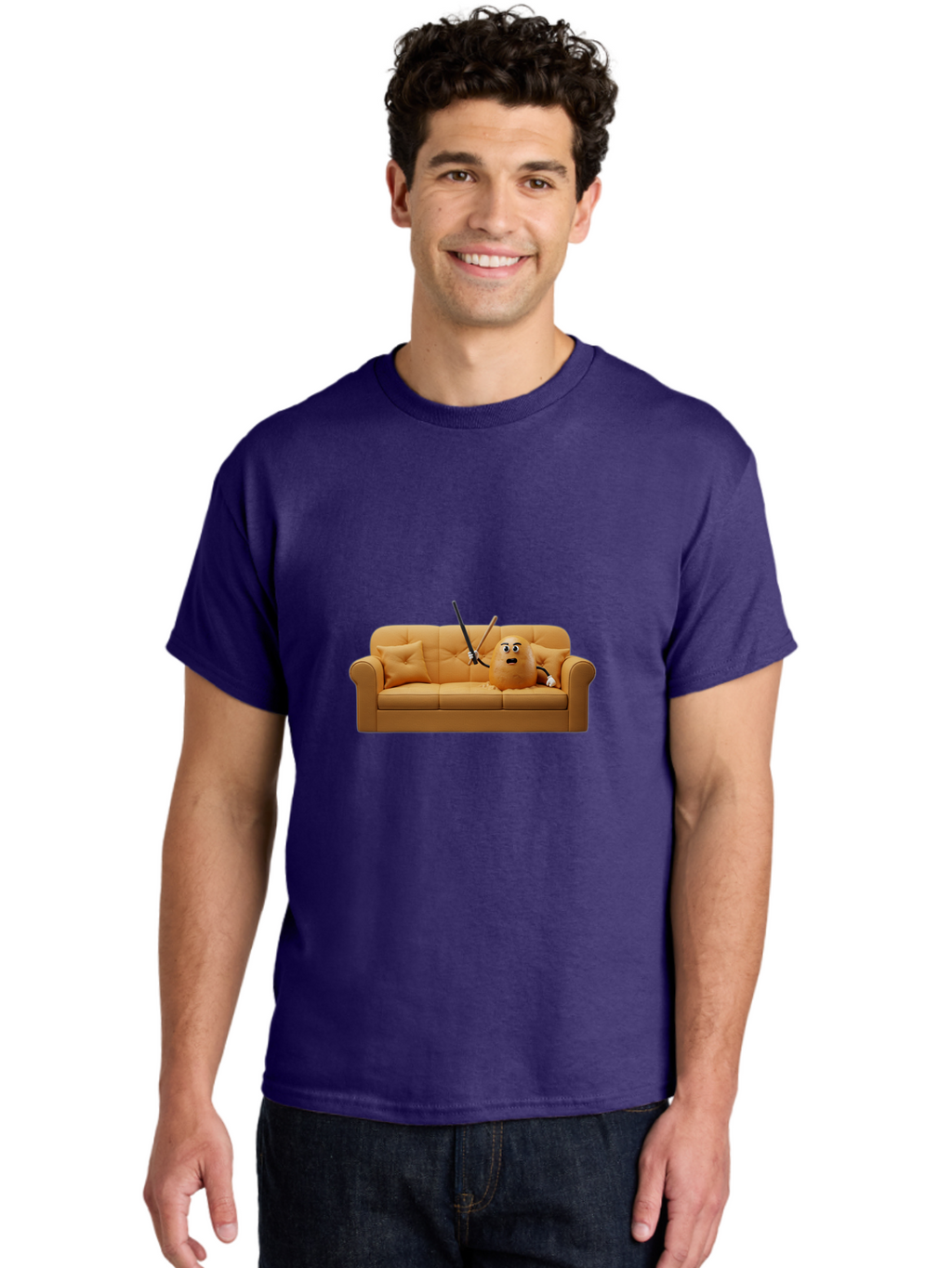 Potato-On-Couch Men'S Graphic Tee, 100% Cotton, Comfortable Casual Summer Wear, Machine Washable, Vintage Camera, Old Camera, Antique Camera, Black Camera, Classic Photography, Photography Equipment, Nostalgic Device, Film Camera, Camera Art Ban197