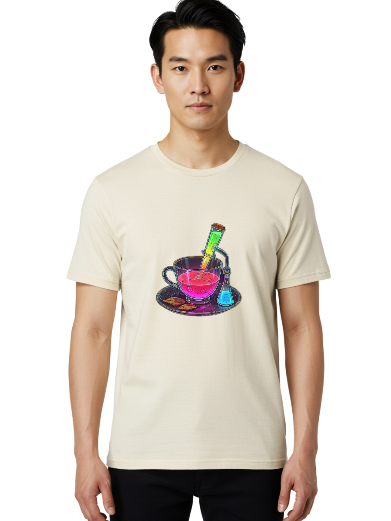 Potion-Tea Men'S Graphic Tee, 100% Cotton, Comfortable Casual Summer Wear, Machine Washable, Vintage Camera, Old Camera, Antique Camera, Black Camera, Classic Photography, Photography Equipment, Nostalgic Device, Film Camera, Camera Art Ban199