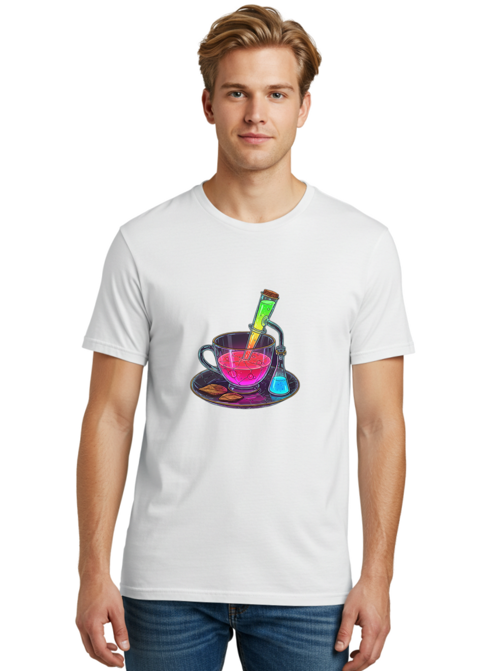 Potion-Tea Men'S Graphic Tee, 100% Cotton, Comfortable Casual Summer Wear, Machine Washable, Vintage Camera, Old Camera, Antique Camera, Black Camera, Classic Photography, Photography Equipment, Nostalgic Device, Film Camera, Camera Art Ban199