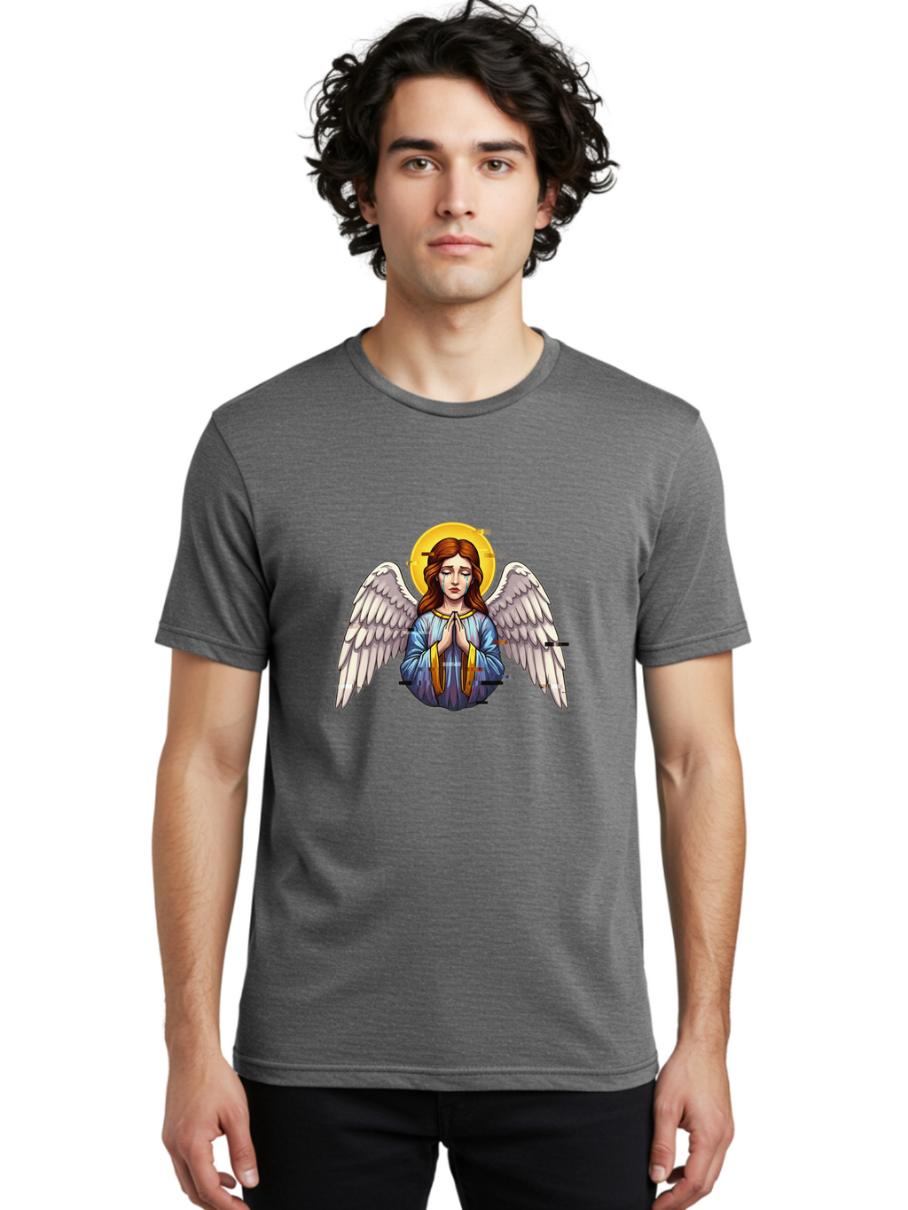 Praying-Angel Men'S Graphic Tee, 100% Cotton, Comfortable Casual Summer Wear, Machine Washable, Vintage Camera, Old Camera, Antique Camera, Black Camera, Classic Photography, Photography Equipment, Nostalgic Device, Film Camera, Camera Art Ban202
