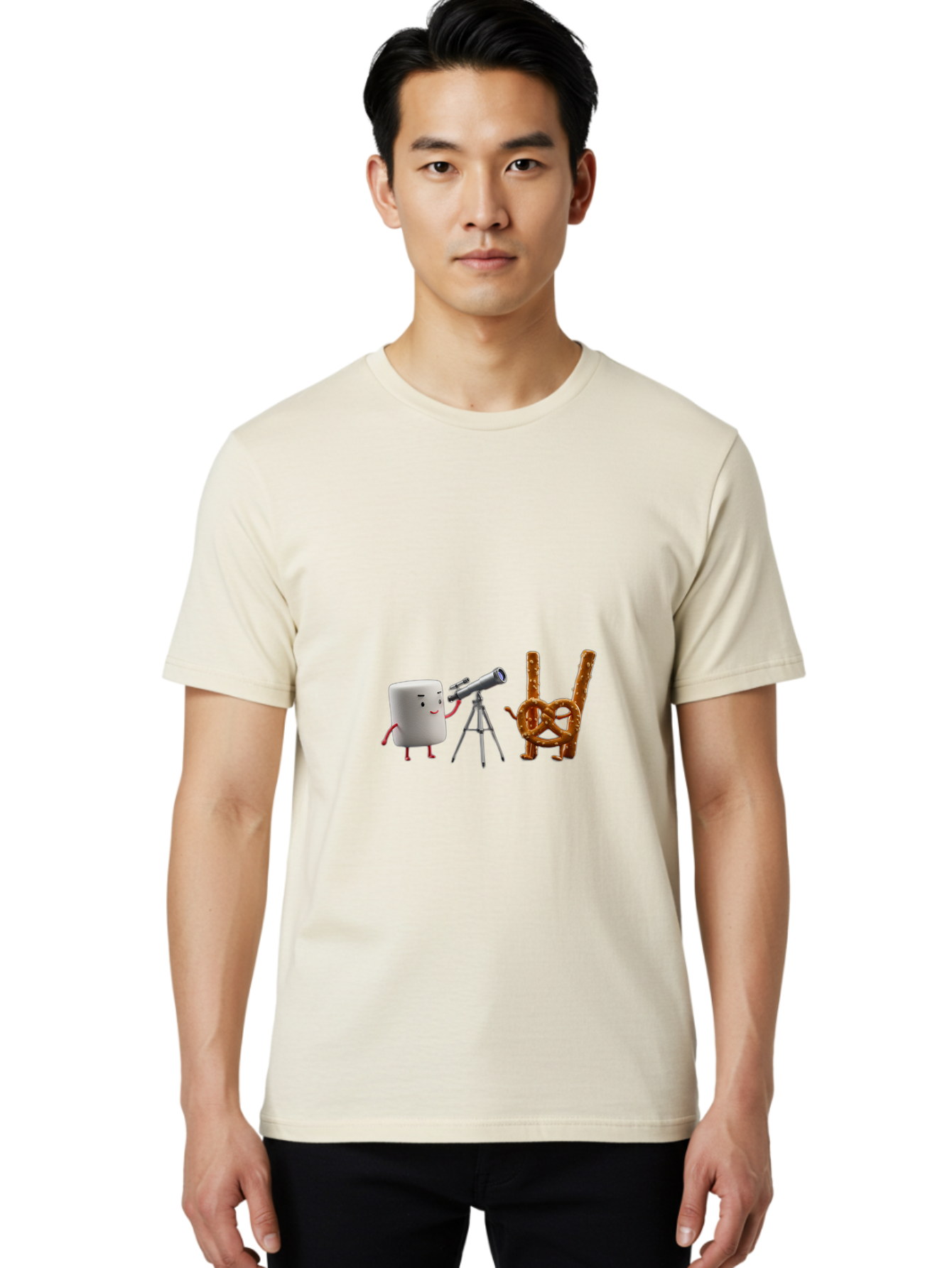 Pretzel-And-Marshmallow Men'S Graphic Tee, 100% Cotton, Comfortable Casual Summer Wear, Machine Washable, Vintage Camera, Old Camera, Antique Camera, Black Camera, Classic Photography, Photography Equipment, Nostalgic Device, Film Camera, Ban203