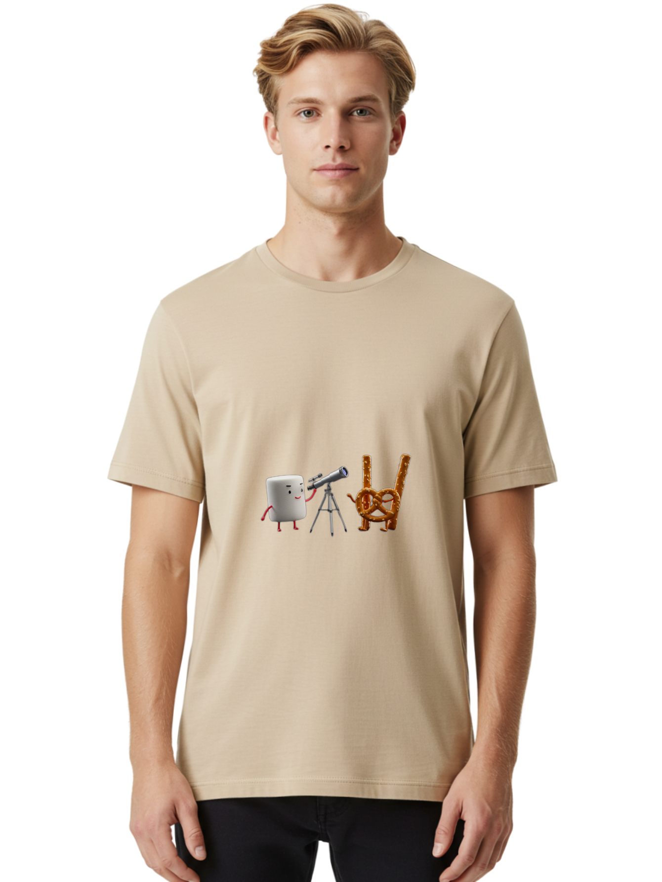 Pretzel-And-Marshmallow Men'S Graphic Tee, 100% Cotton, Comfortable Casual Summer Wear, Machine Washable, Vintage Camera, Old Camera, Antique Camera, Black Camera, Classic Photography, Photography Equipment, Nostalgic Device, Film Camera, Ban203