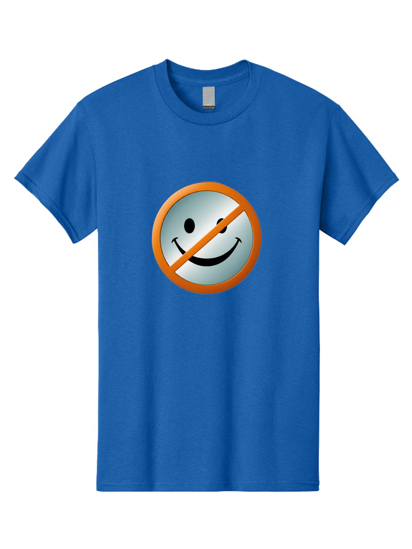Prohibited-Smiley-Face Men'S Graphic Tee, 100% Cotton, Comfortable Casual Summer Wear, Machine Washable, Vintage Camera, Old Camera, Antique Camera, Black Camera, Classic Photography, Photography Equipment, Nostalgic Device, Film Camera, Ban205