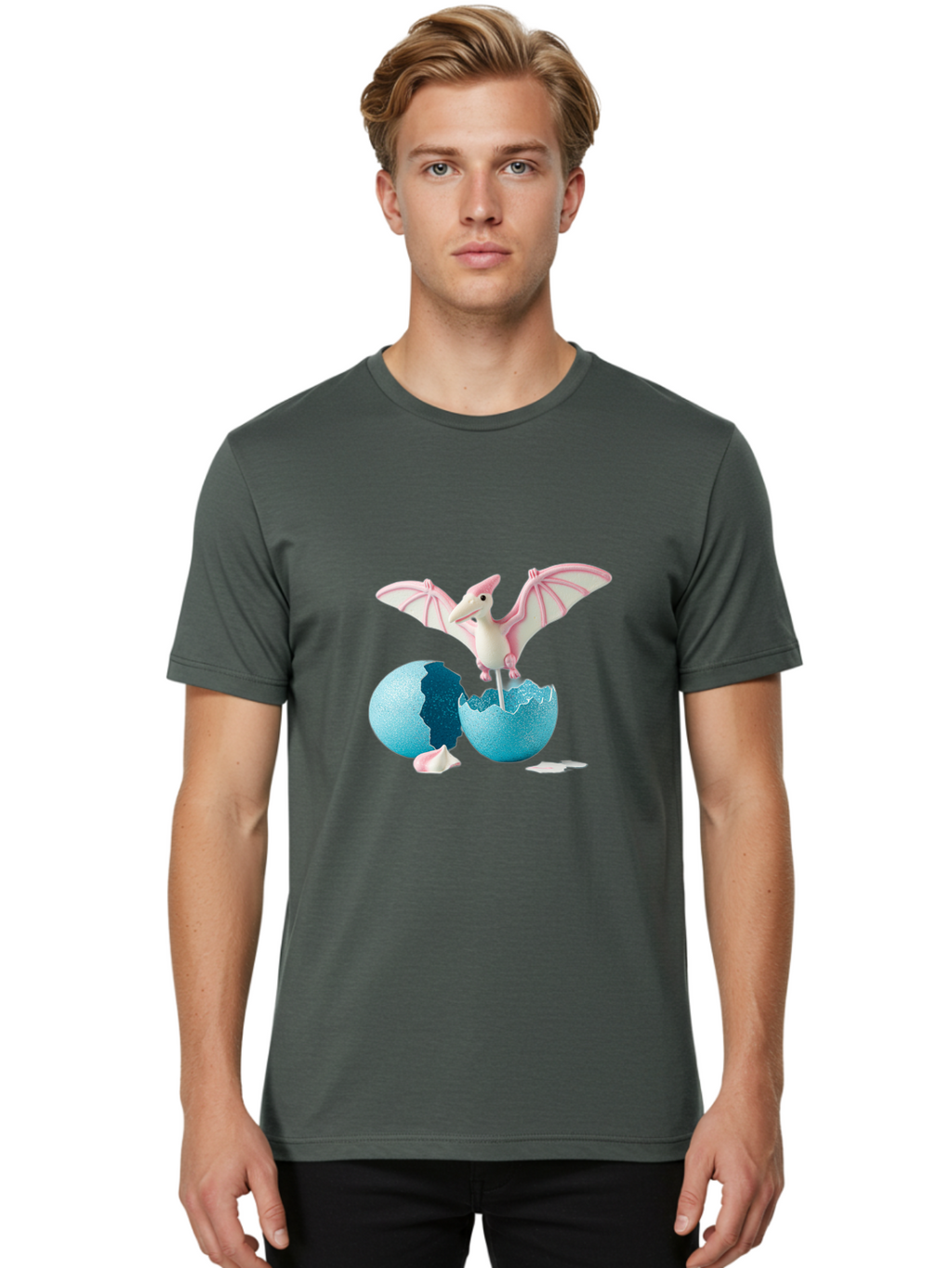 Pterodactyl-Hatching Men'S Graphic Tee, 100% Cotton, Comfortable Casual Summer Wear, Machine Washable, Vintage Camera, Old Camera, Antique Camera, Black Camera, Classic Photography, Photography Equipment, Nostalgic Device, Film Camera, Ban207