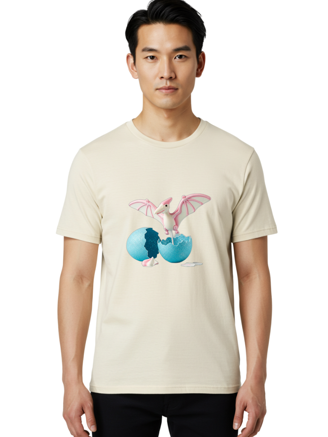 Pterodactyl-Hatching Men'S Graphic Tee, 100% Cotton, Comfortable Casual Summer Wear, Machine Washable, Vintage Camera, Old Camera, Antique Camera, Black Camera, Classic Photography, Photography Equipment, Nostalgic Device, Film Camera, Ban207