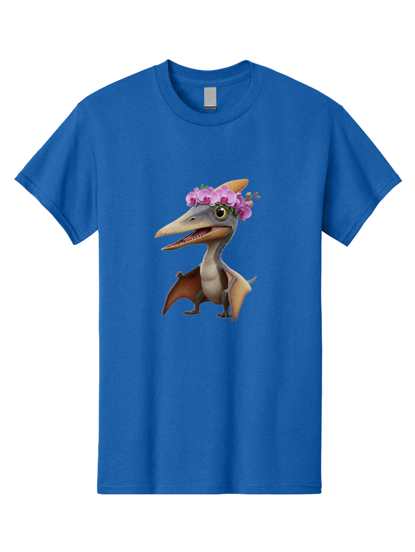 Pterodactyl-With-Flowers Men'S Graphic Tee, 100% Cotton, Comfortable Casual Summer Wear, Machine Washable, Vintage Camera, Old Camera, Antique Camera, Black Camera, Classic Photography, Photography Equipment, Nostalgic Device, Film Camera, Ban208