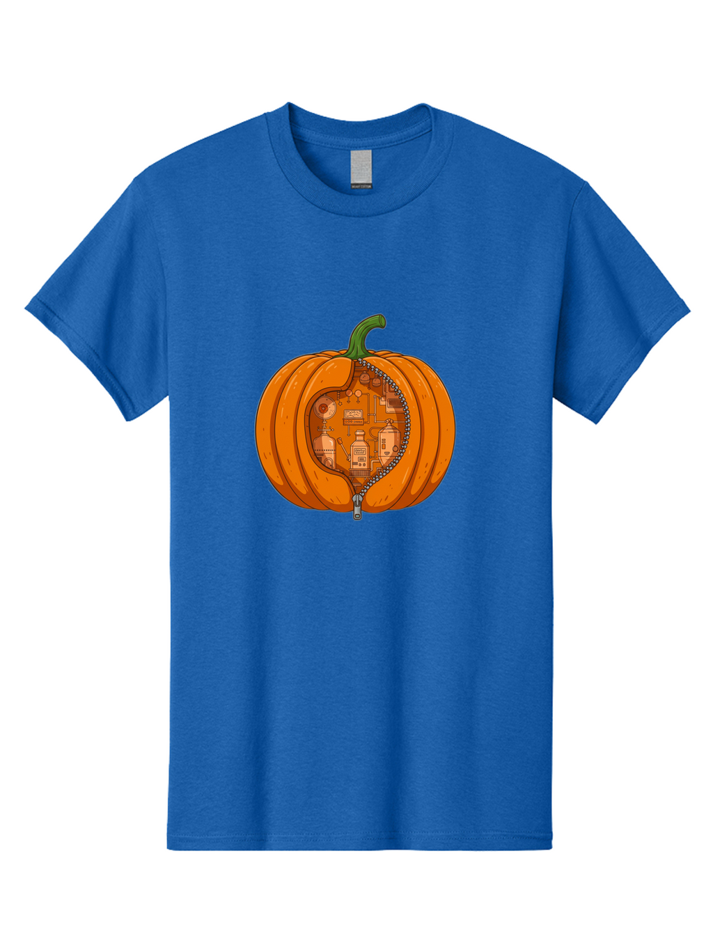 Pumpkin-With-Inner-Mechanisms Men'S Graphic Tee, 100% Cotton, Comfortable Casual Summer Wear, Machine Washable, Vintage Camera, Old Camera, Antique Camera, Black Camera, Classic Photography, Photography Equipment, Nostalgic Device, Ban209