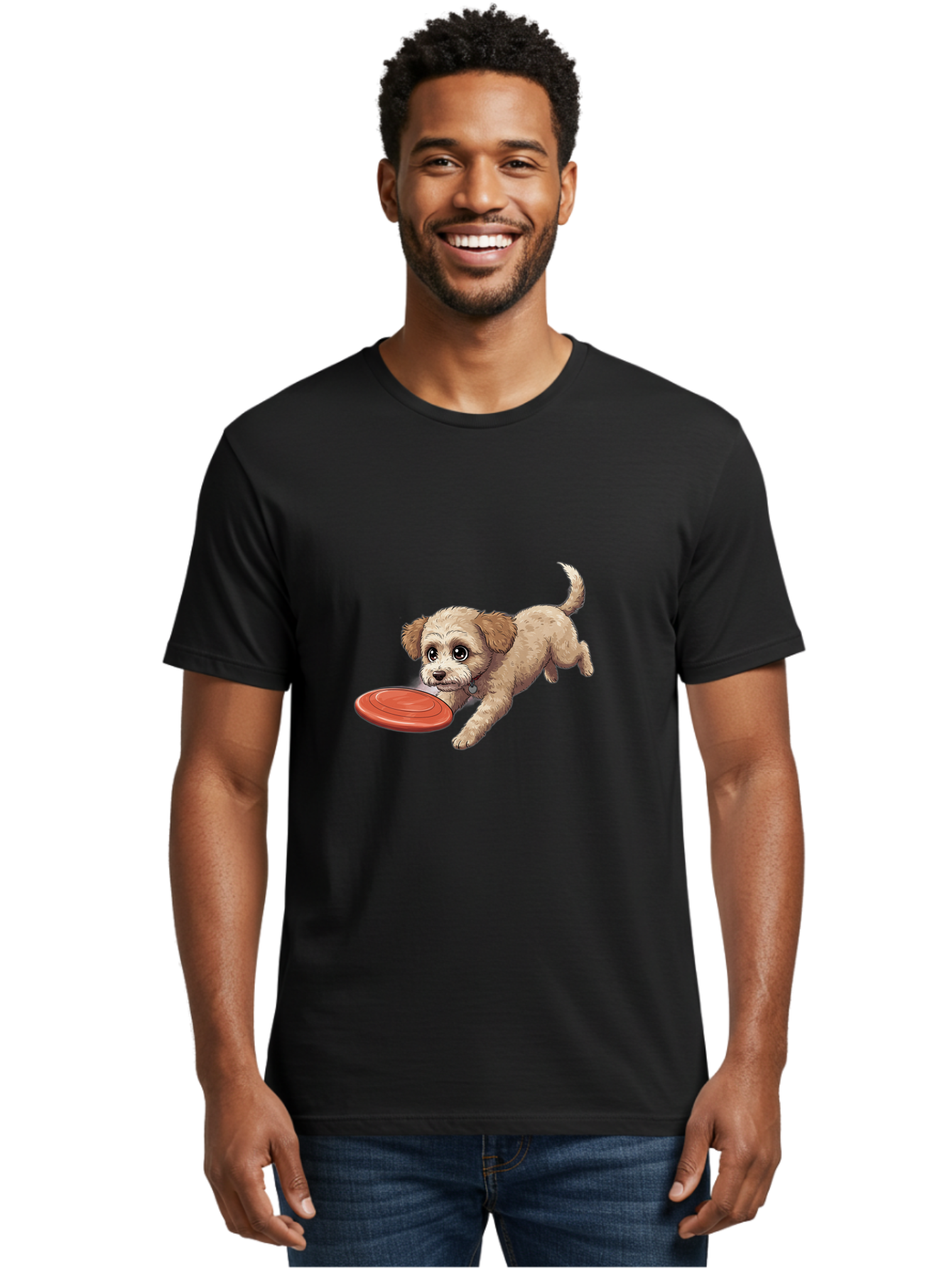 Puppy-With-Frisbee Men'S Graphic Tee, 100% Cotton, Comfortable Casual Summer Wear, Machine Washable, Vintage Camera, Old Camera, Antique Camera, Black Camera, Classic Photography, Photography Equipment, Nostalgic Device, Film Camera, Ban212