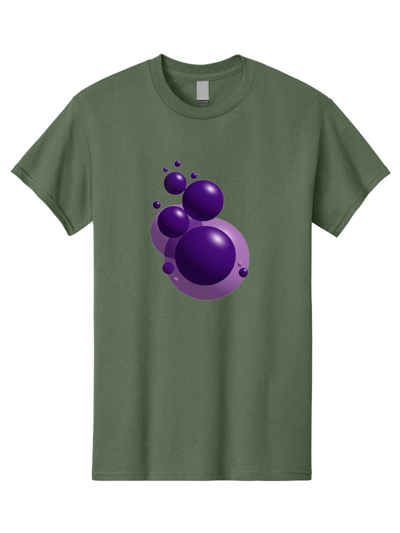 Purple-Bubbles Men'S Graphic Tee, 100% Cotton, Comfortable Casual Summer Wear, Machine Washable, Vintage Camera, Old Camera, Antique Camera, Black Camera, Classic Photography, Photography Equipment, Nostalgic Device, Film Camera, Camera Art Ban214