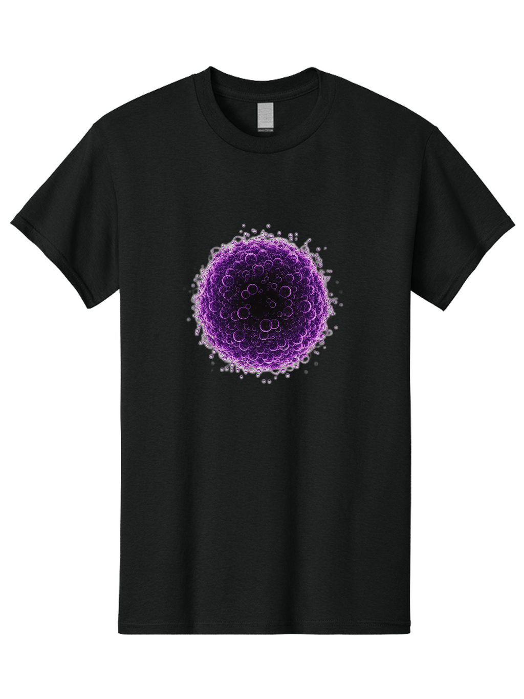 Purple-Cell Men'S Graphic Tee, 100% Cotton, Comfortable Casual Summer Wear, Machine Washable, Vintage Camera, Old Camera, Antique Camera, Black Camera, Classic Photography, Photography Equipment, Nostalgic Device, Film Camera, Camera Art Ban215
