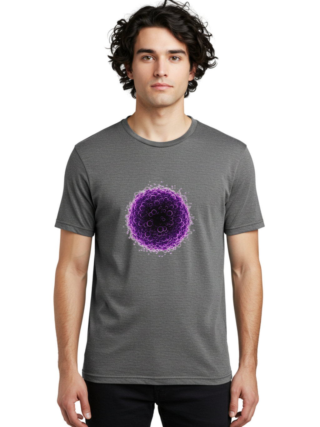 Purple-Cell Men'S Graphic Tee, 100% Cotton, Comfortable Casual Summer Wear, Machine Washable, Vintage Camera, Old Camera, Antique Camera, Black Camera, Classic Photography, Photography Equipment, Nostalgic Device, Film Camera, Camera Art Ban215