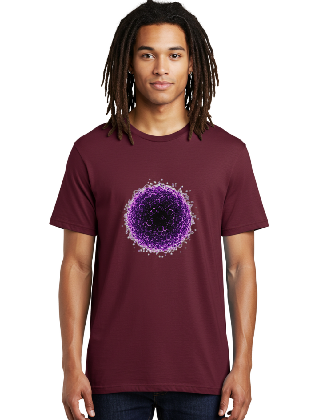 Purple-Cell Men'S Graphic Tee, 100% Cotton, Comfortable Casual Summer Wear, Machine Washable, Vintage Camera, Old Camera, Antique Camera, Black Camera, Classic Photography, Photography Equipment, Nostalgic Device, Film Camera, Camera Art Ban215