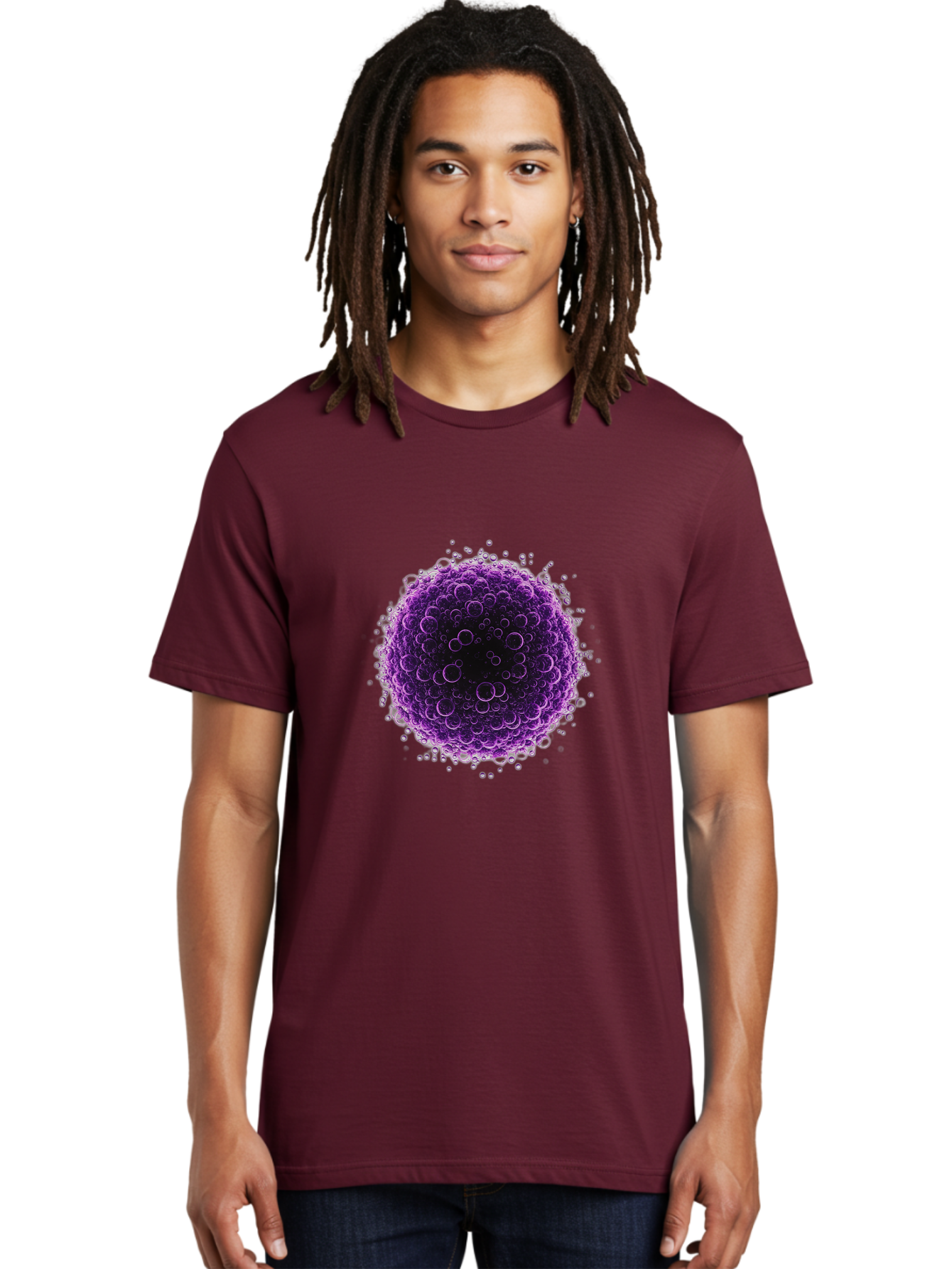 Purple-Cell Men'S Graphic Tee, 100% Cotton, Comfortable Casual Summer Wear, Machine Washable, Vintage Camera, Old Camera, Antique Camera, Black Camera, Classic Photography, Photography Equipment, Nostalgic Device, Film Camera, Camera Art Ban215