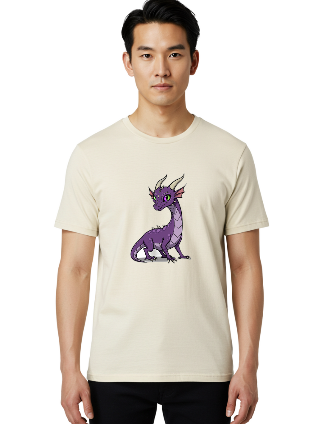Purple-Dragon-1 Men'S Graphic Tee, 100% Cotton, Comfortable Casual Summer Wear, Machine Washable, Vintage Camera, Old Camera, Antique Camera, Black Camera, Classic Photography, Photography Equipment, Nostalgic Device, Film Camera, Camera Art Ban217