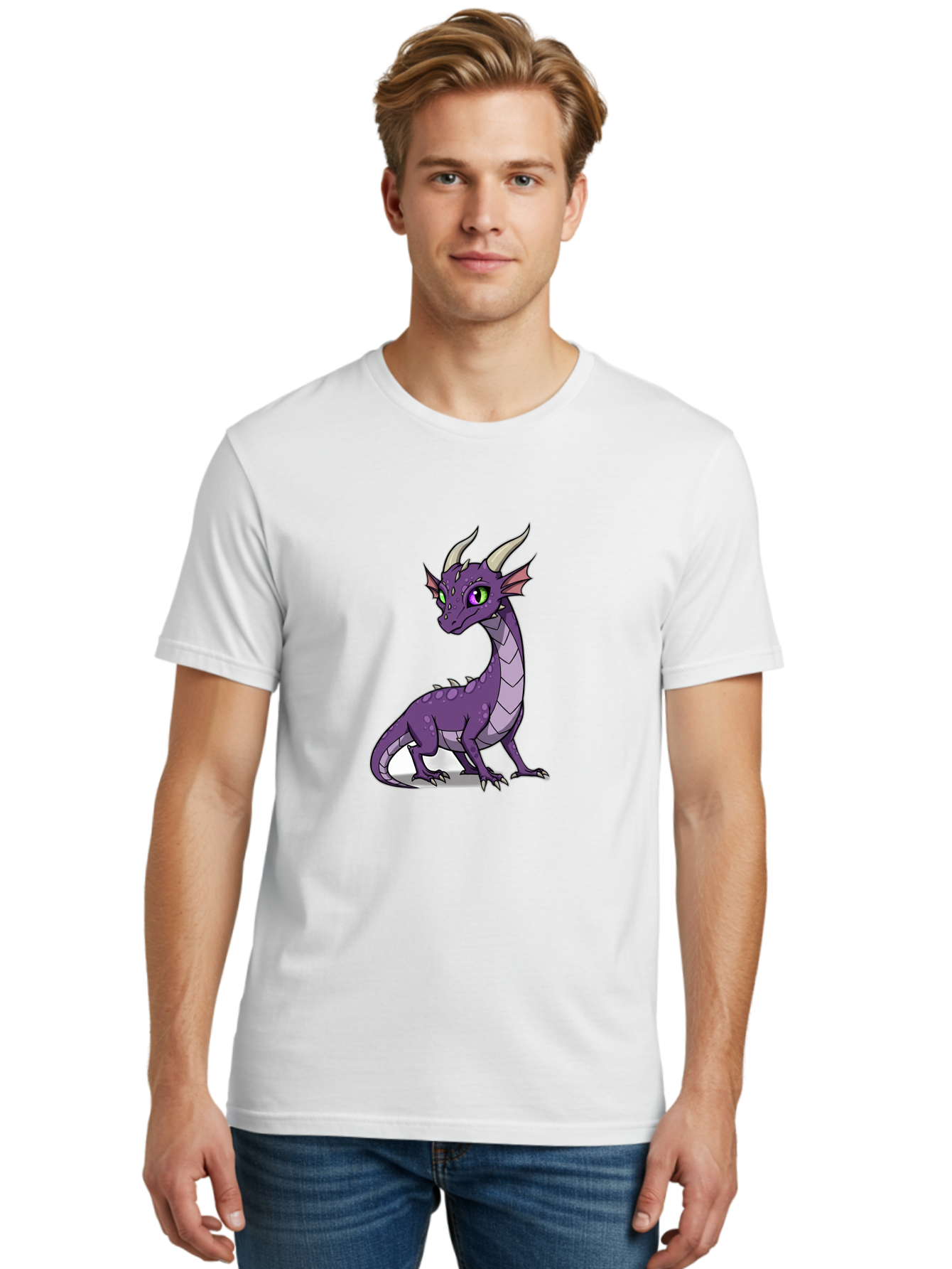 Purple-Dragon-1 Men'S Graphic Tee, 100% Cotton, Comfortable Casual Summer Wear, Machine Washable, Vintage Camera, Old Camera, Antique Camera, Black Camera, Classic Photography, Photography Equipment, Nostalgic Device, Film Camera, Camera Art Ban217