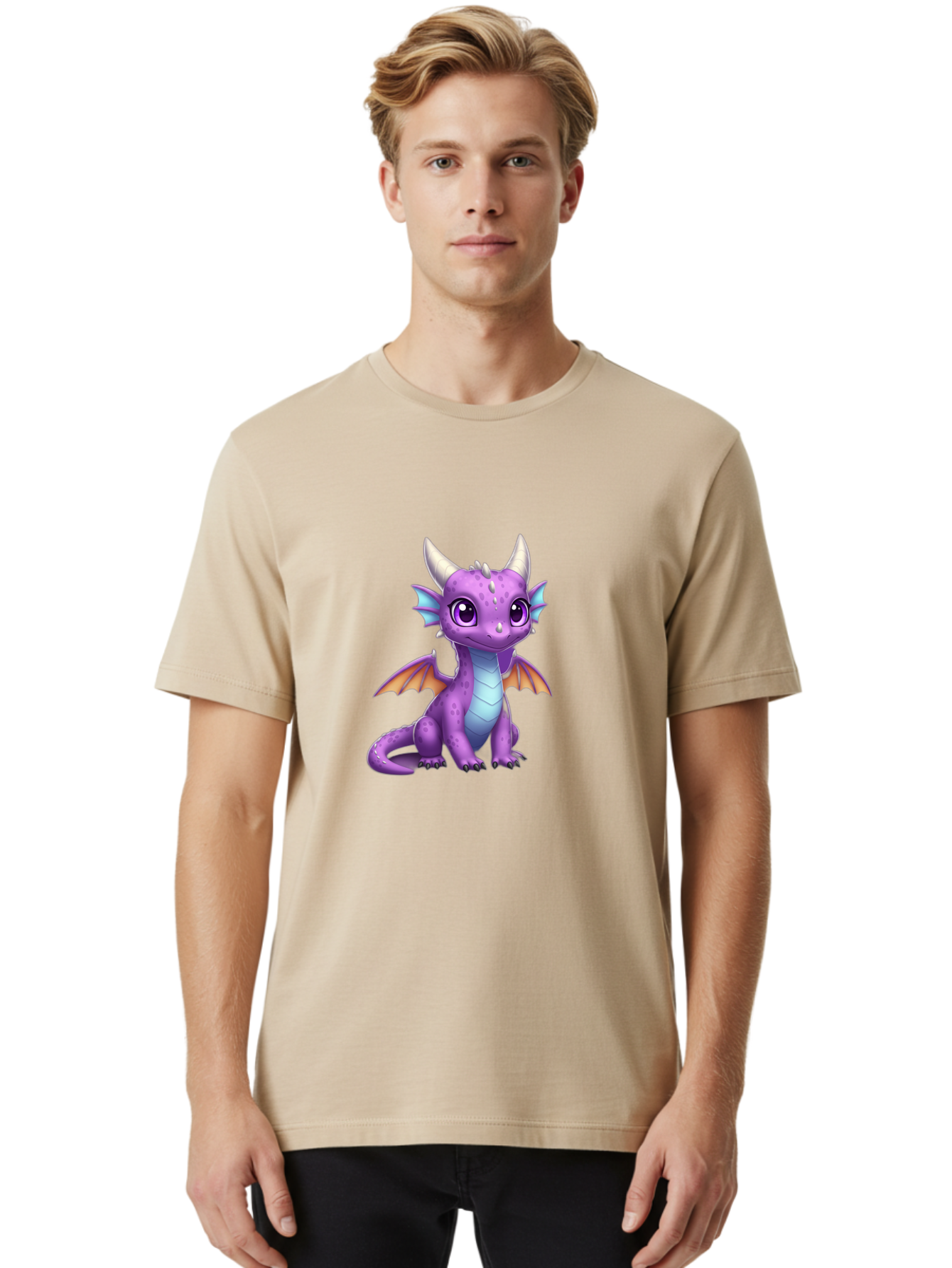 Purple-Dragon-2 Men'S Graphic Tee, 100% Cotton, Comfortable Casual Summer Wear, Machine Washable, Vintage Camera, Old Camera, Antique Camera, Black Camera, Classic Photography, Photography Equipment, Nostalgic Device, Film Camera, Camera Art Ban218