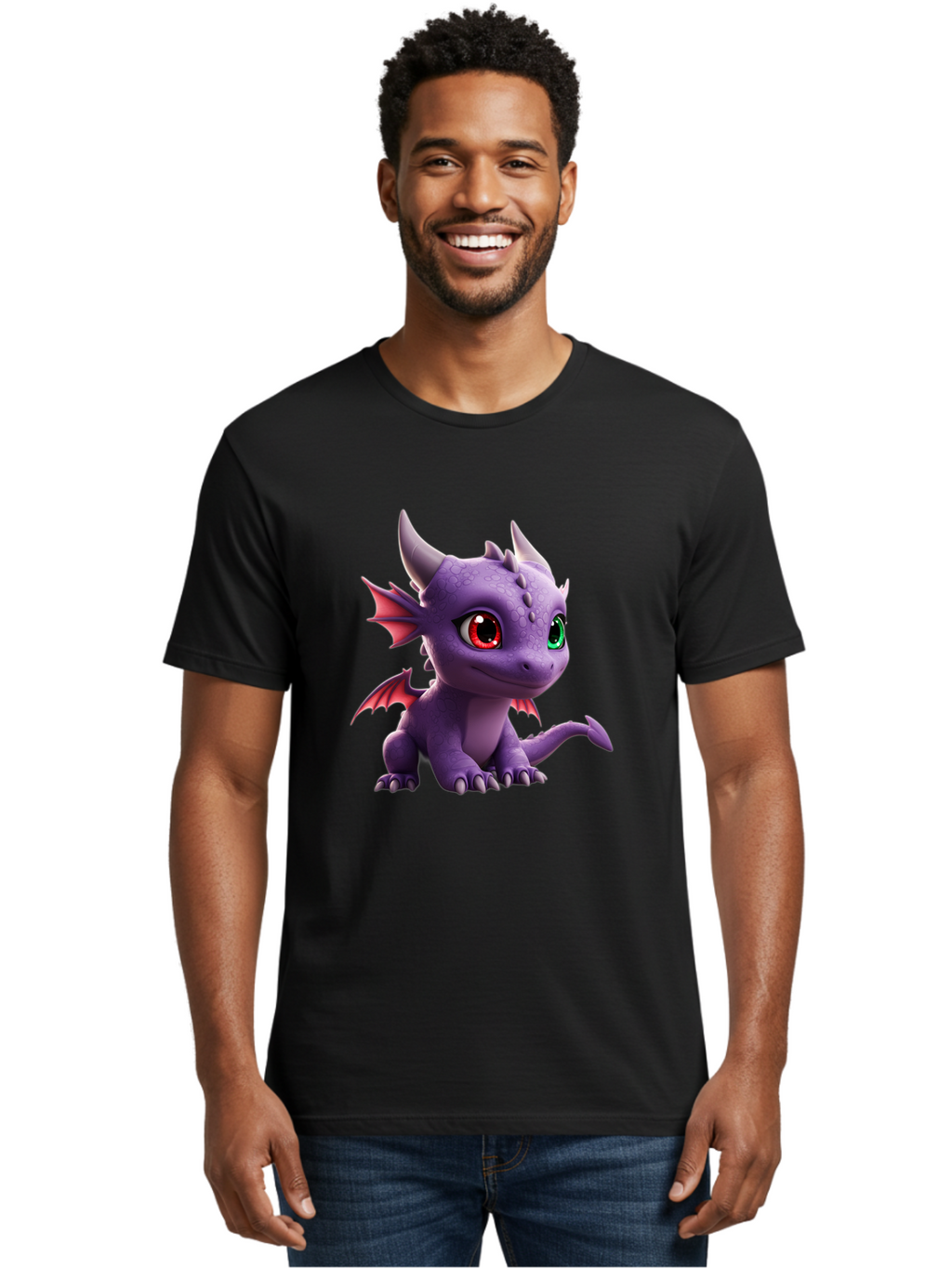 Purple-Dragon-3 Men'S Graphic Tee, 100% Cotton, Comfortable Casual Summer Wear, Machine Washable, Vintage Camera, Old Camera, Antique Camera, Black Camera, Classic Photography, Photography Equipment, Nostalgic Device, Film Camera, Camera Art Ban219