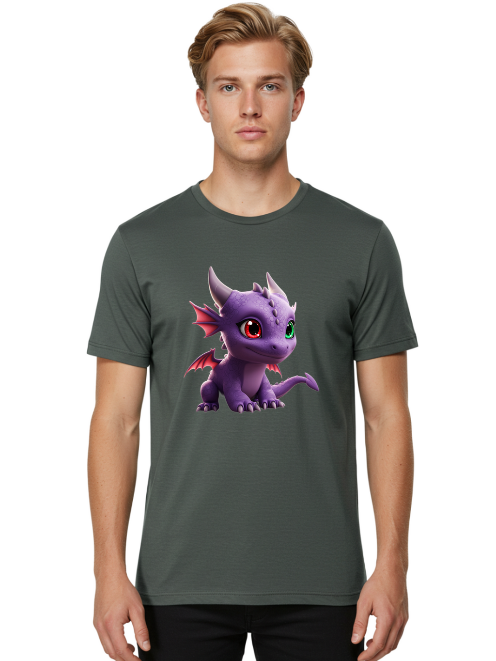 Purple-Dragon-3 Men'S Graphic Tee, 100% Cotton, Comfortable Casual Summer Wear, Machine Washable, Vintage Camera, Old Camera, Antique Camera, Black Camera, Classic Photography, Photography Equipment, Nostalgic Device, Film Camera, Camera Art Ban219