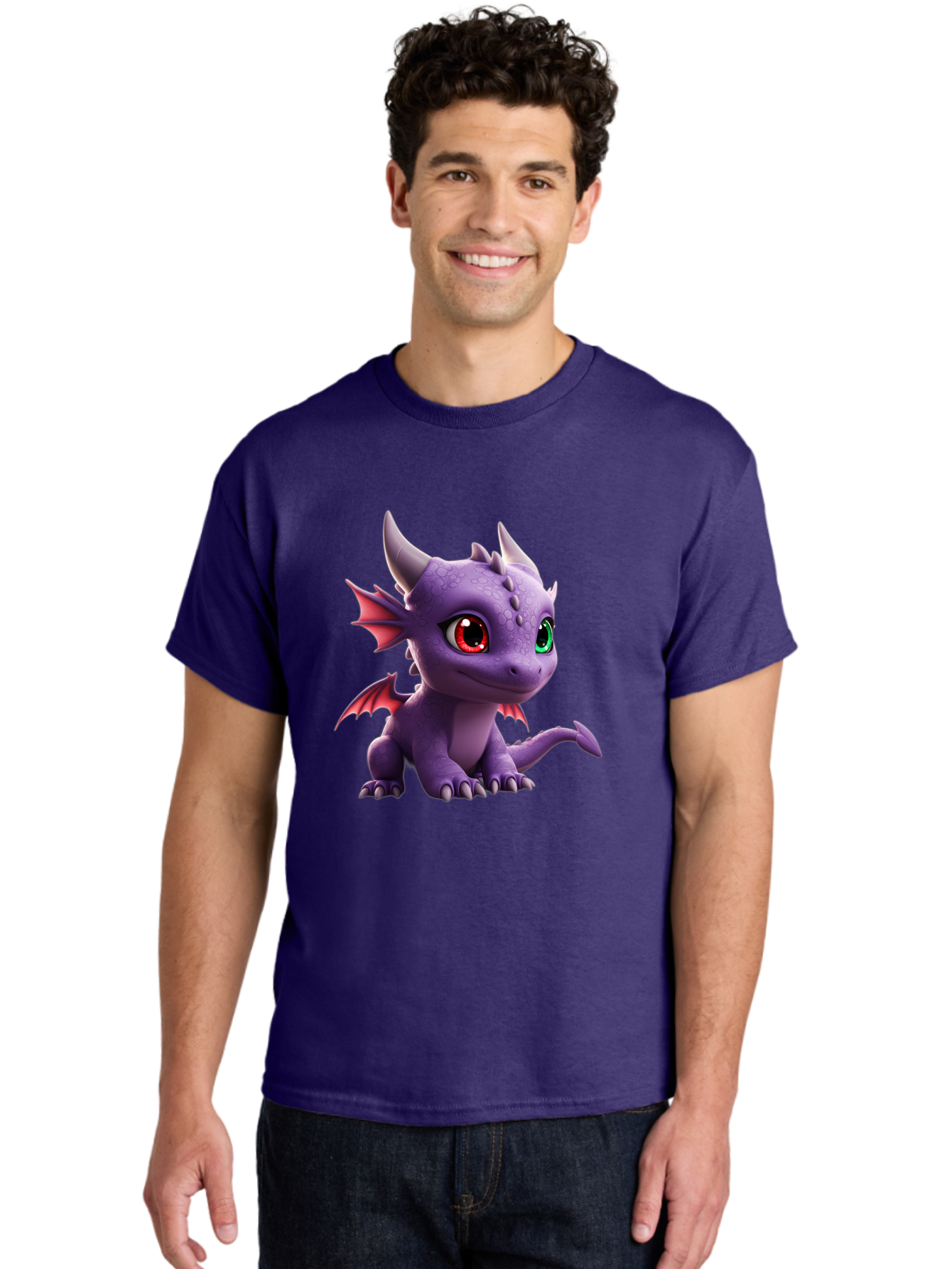 Purple-Dragon-3 Men'S Graphic Tee, 100% Cotton, Comfortable Casual Summer Wear, Machine Washable, Vintage Camera, Old Camera, Antique Camera, Black Camera, Classic Photography, Photography Equipment, Nostalgic Device, Film Camera, Camera Art Ban219