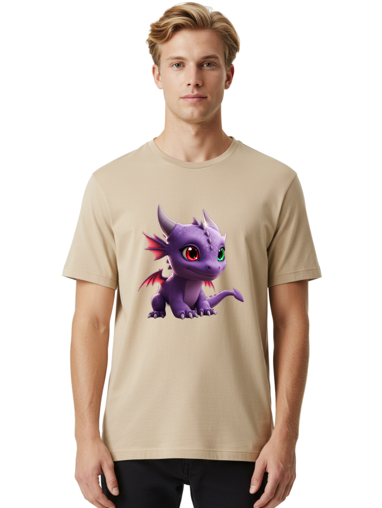 Purple-Dragon-3 Men'S Graphic Tee, 100% Cotton, Comfortable Casual Summer Wear, Machine Washable, Vintage Camera, Old Camera, Antique Camera, Black Camera, Classic Photography, Photography Equipment, Nostalgic Device, Film Camera, Camera Art Ban219