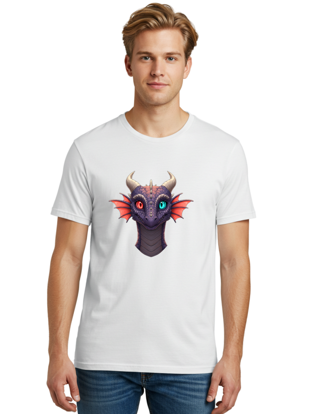 Purple-Dragon-Head Men'S Graphic Tee, 100% Cotton, Comfortable Casual Summer Wear, Machine Washable, Vintage Camera, Old Camera, Antique Camera, Black Camera, Classic Photography, Photography Equipment, Nostalgic Device, Film Camera, Ban220