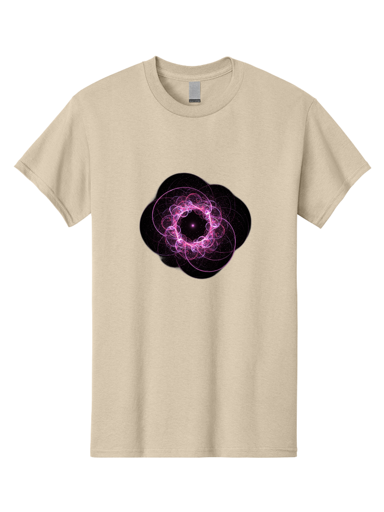 Purple-Fractal-Flower Men'S Graphic Tee, 100% Cotton, Comfortable Casual Summer Wear, Machine Washable, Vintage Camera, Old Camera, Antique Camera, Black Camera, Classic Photography, Photography Equipment, Nostalgic Device, Film Camera, Ban222