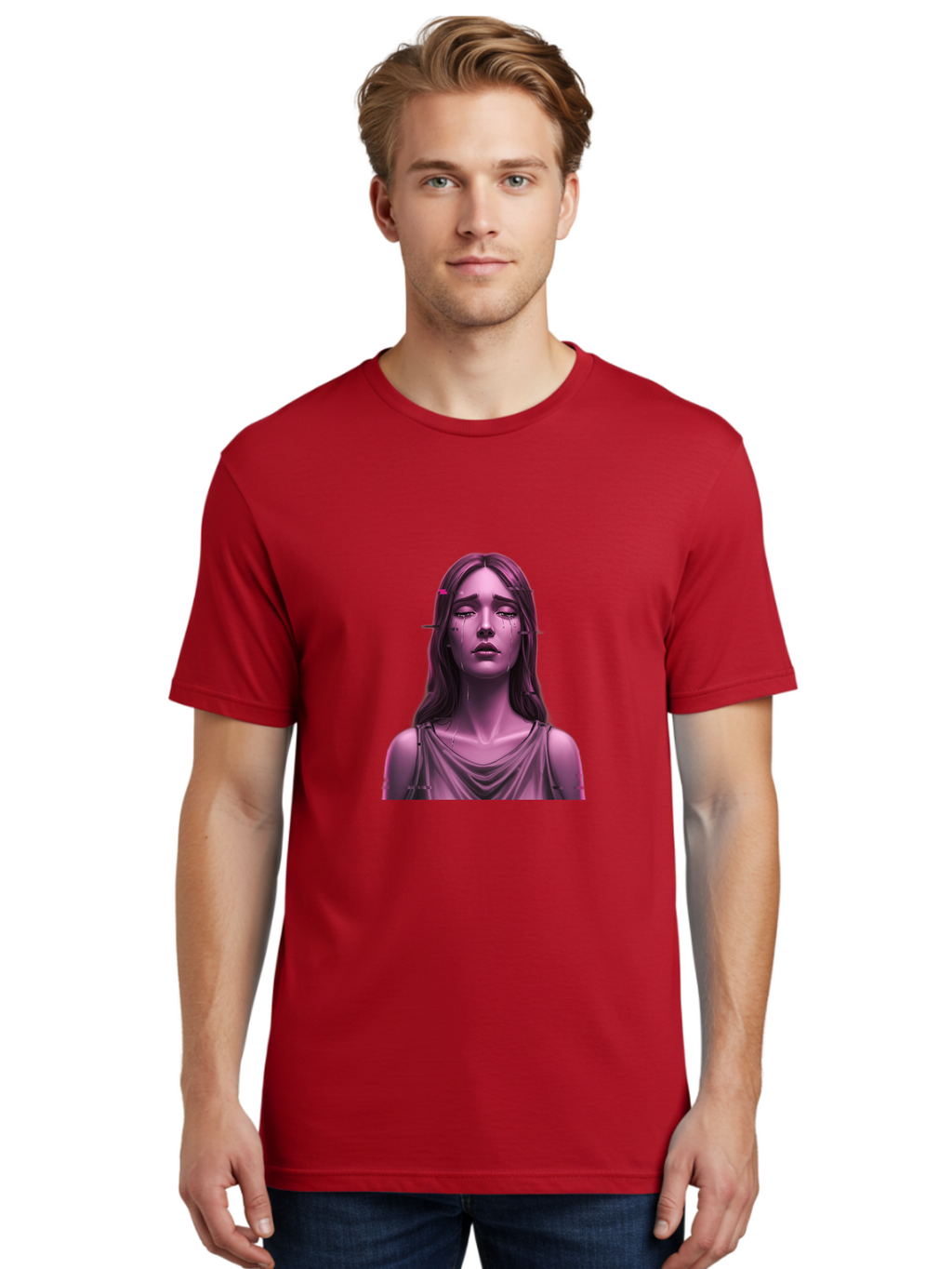 Purple-Girl Men'S Graphic Tee, 100% Cotton, Comfortable Casual Summer Wear, Machine Washable, Vintage Camera, Old Camera, Antique Camera, Black Camera, Classic Photography, Photography Equipment, Nostalgic Device, Film Camera, Camera Art Ban223