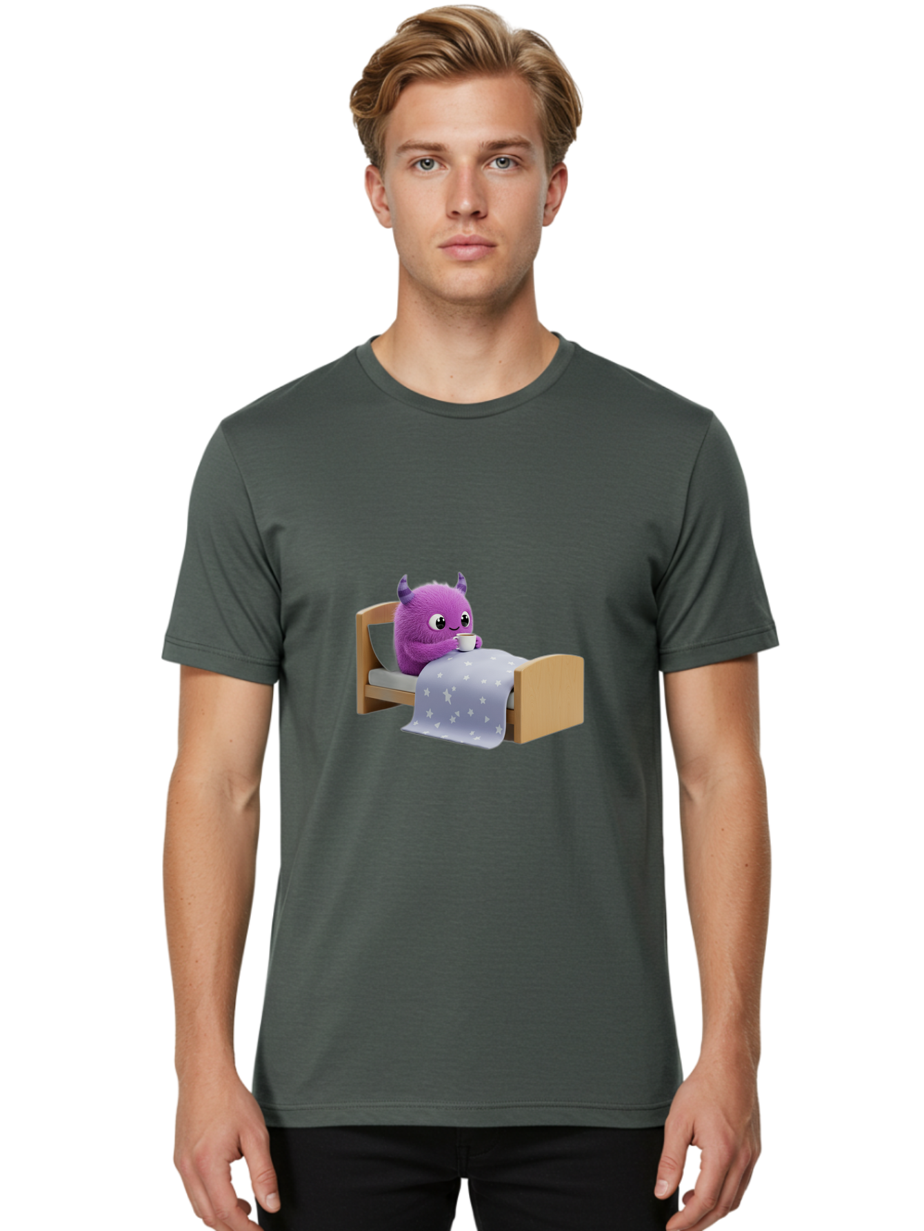 Purple-Monster Men'S Graphic Tee, 100% Cotton, Comfortable Casual Summer Wear, Machine Washable, Vintage Camera, Old Camera, Antique Camera, Black Camera, Classic Photography, Photography Equipment, Nostalgic Device, Film Camera, Camera Art Ban225