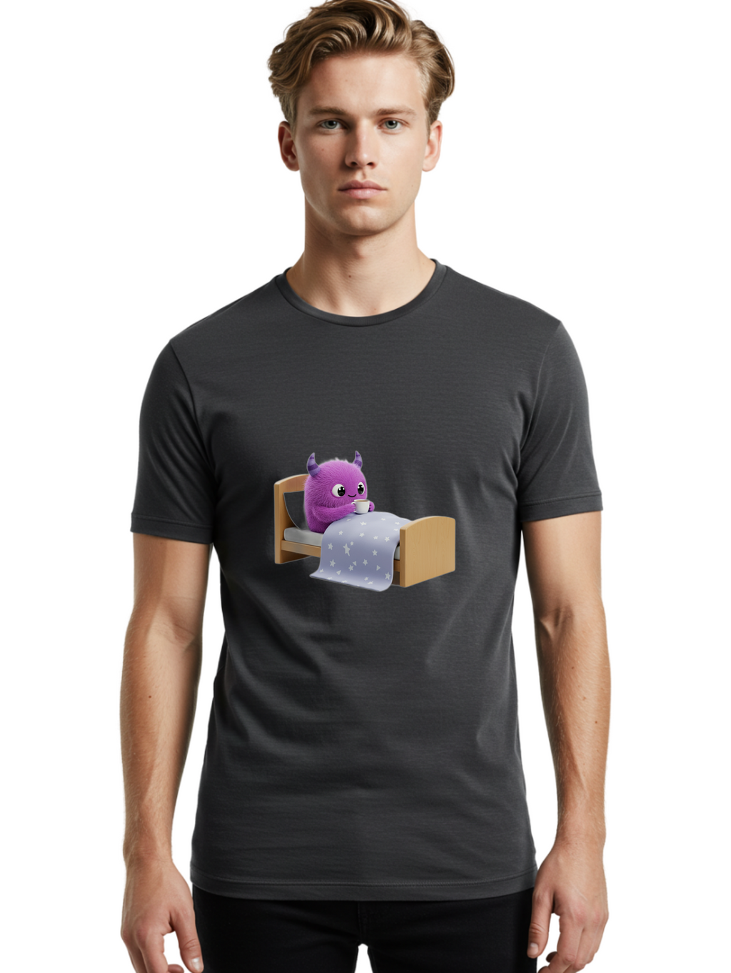 Purple-Monster Men'S Graphic Tee, 100% Cotton, Comfortable Casual Summer Wear, Machine Washable, Vintage Camera, Old Camera, Antique Camera, Black Camera, Classic Photography, Photography Equipment, Nostalgic Device, Film Camera, Camera Art Ban225