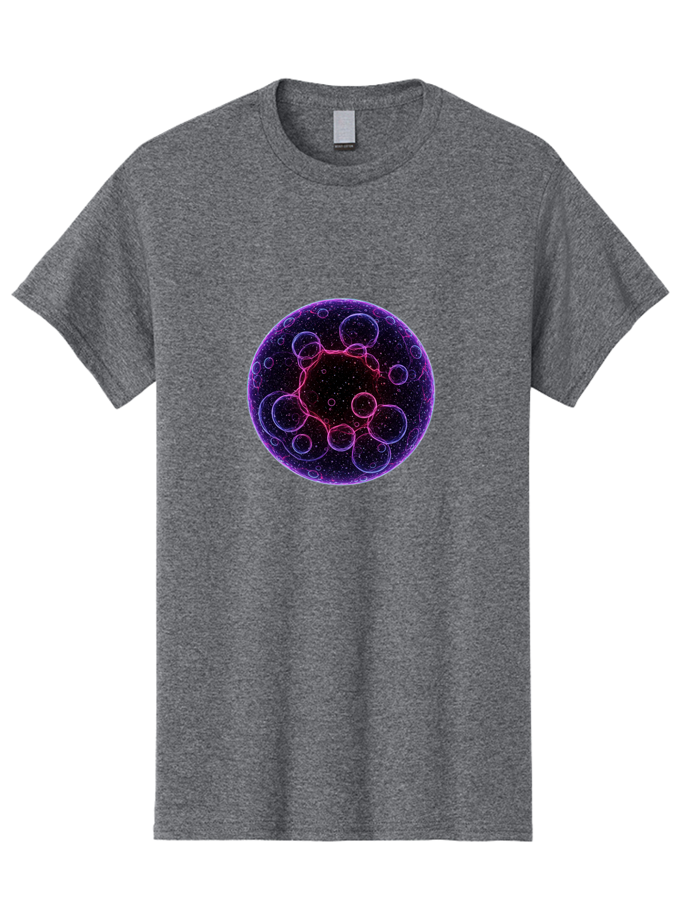 Purple-Sphere-With-Bubbles Men'S Graphic Tee, 100% Cotton, Comfortable Casual Summer Wear, Machine Washable, Vintage Camera, Old Camera, Antique Camera, Black Camera, Classic Photography, Photography Equipment, Nostalgic Device, Film Camera, Ban227