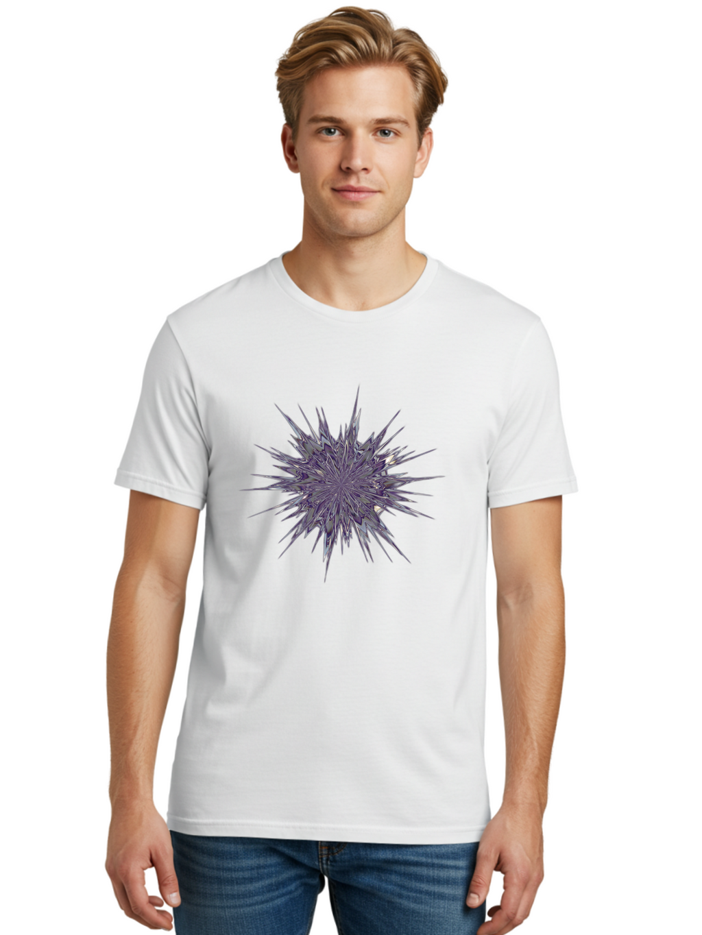 Purple-Spiky-Object Men'S Graphic Tee, 100% Cotton, Comfortable Casual Summer Wear, Machine Washable, Vintage Camera, Old Camera, Antique Camera, Black Camera, Classic Photography, Photography Equipment, Nostalgic Device, Film Camera, Ban229
