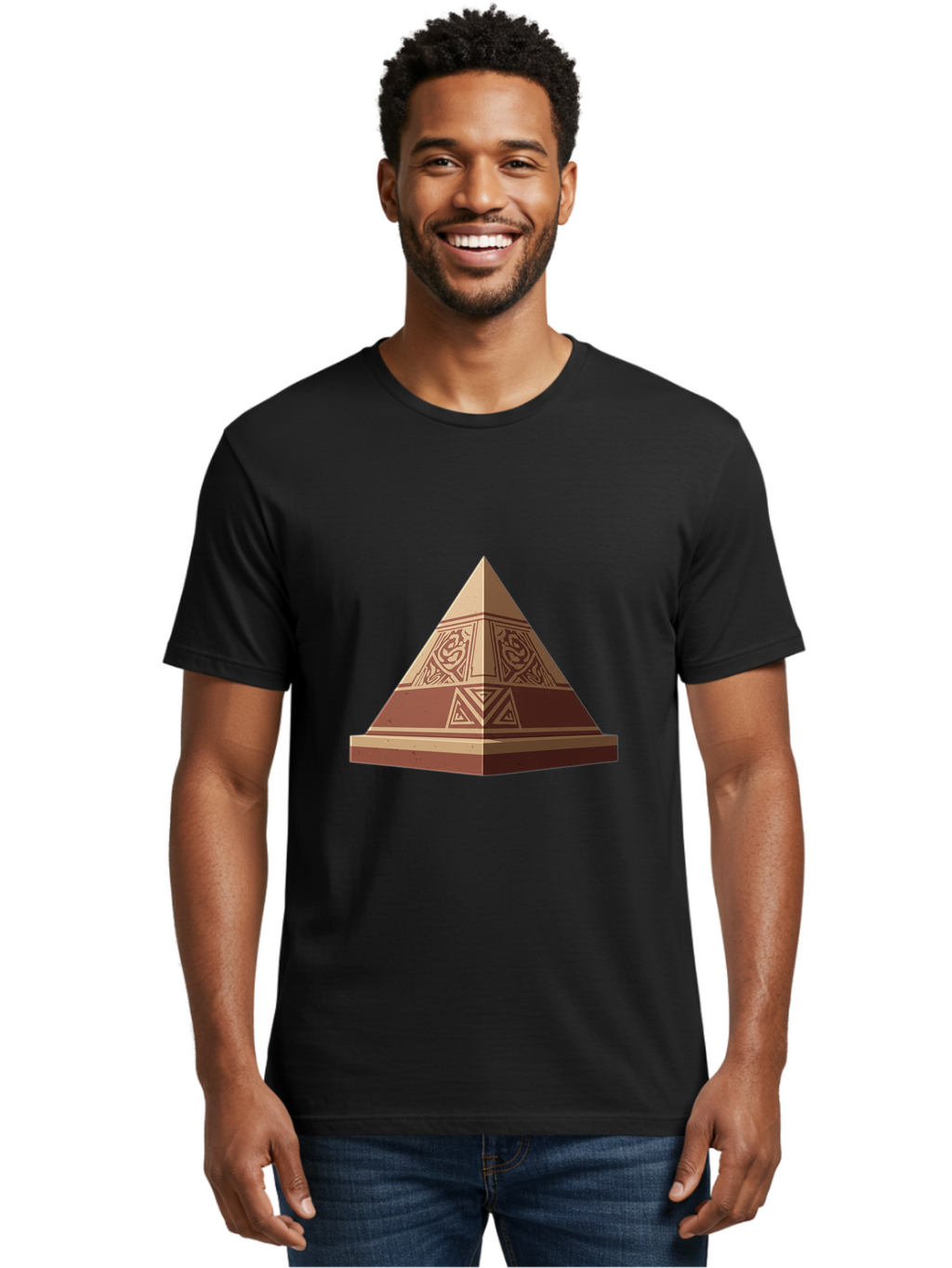 Pyramid Men'S Graphic Tee, 100% Cotton, Comfortable Casual Summer Wear, Machine Washable, Vintage Camera, Old Camera, Antique Camera, Black Camera, Classic Photography, Photography Equipment, Nostalgic Device, Film Camera, Camera Art Ban232