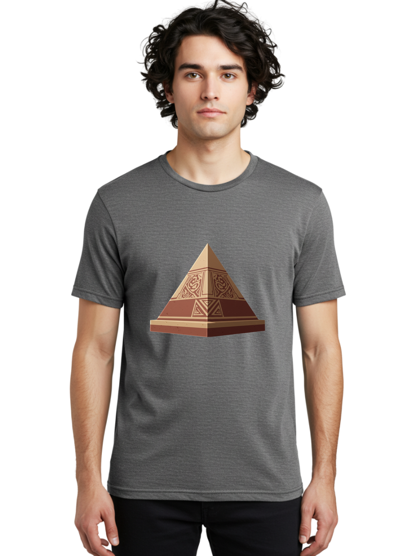 Pyramid Men'S Graphic Tee, 100% Cotton, Comfortable Casual Summer Wear, Machine Washable, Vintage Camera, Old Camera, Antique Camera, Black Camera, Classic Photography, Photography Equipment, Nostalgic Device, Film Camera, Camera Art Ban232